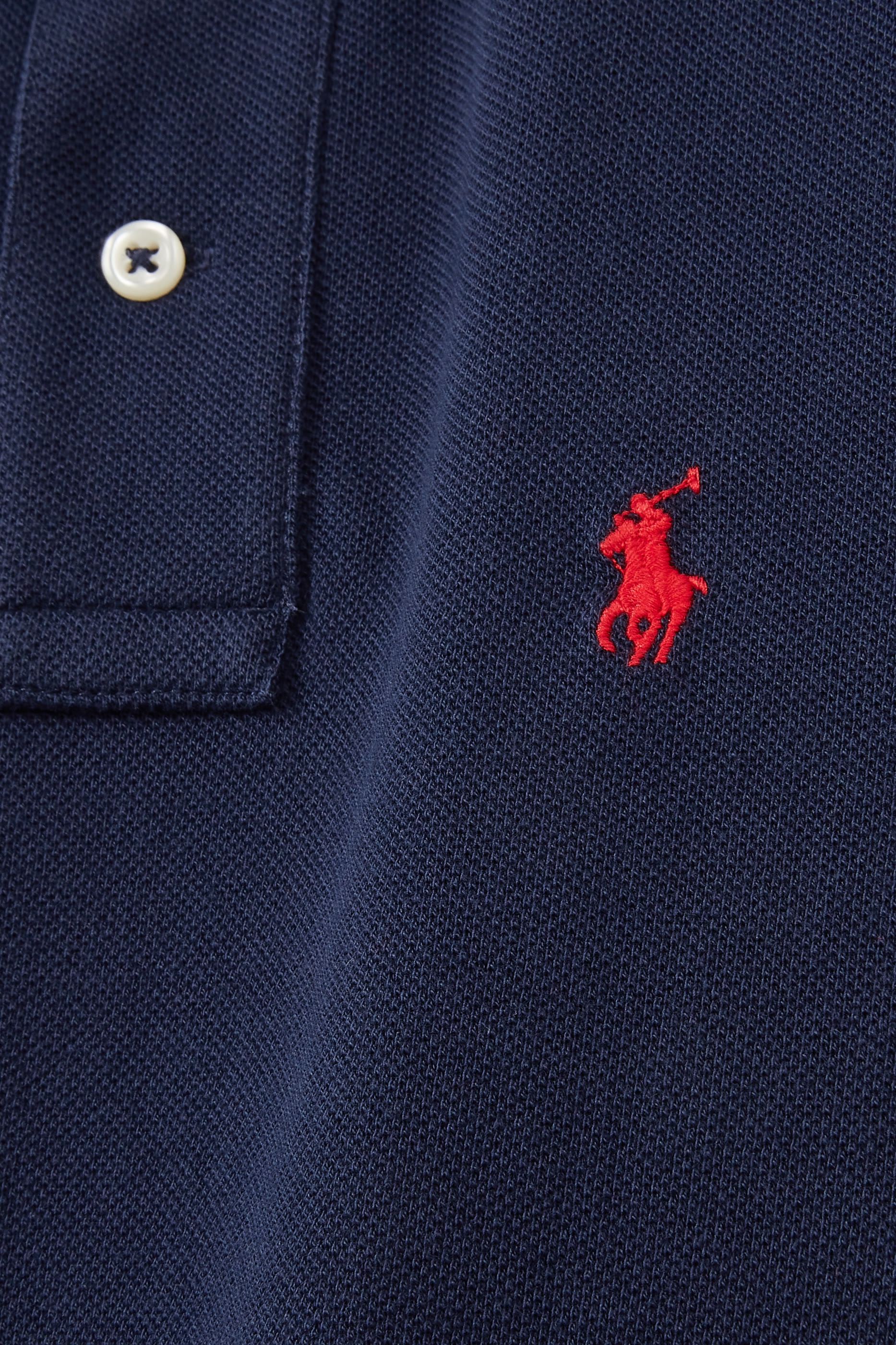 Kids Logo-Embroidered Short Sleeves Polo Shirt