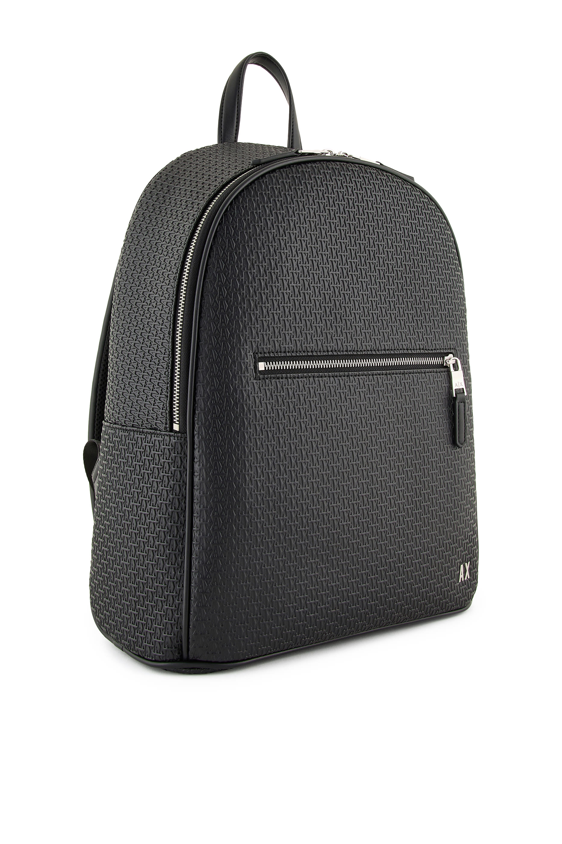 All-Over Embossed Logo Backpack