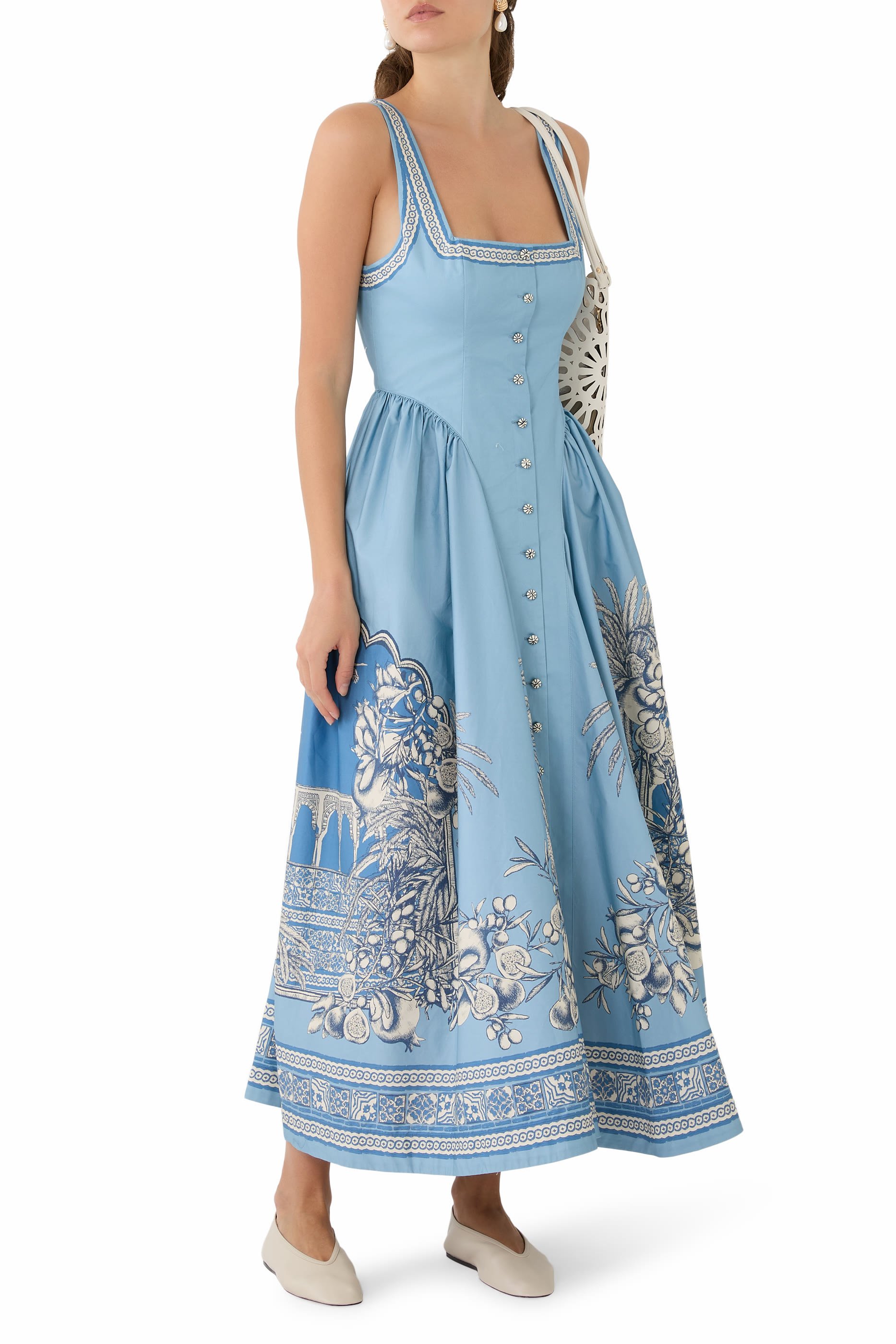  Villa Romantica Midi Dress