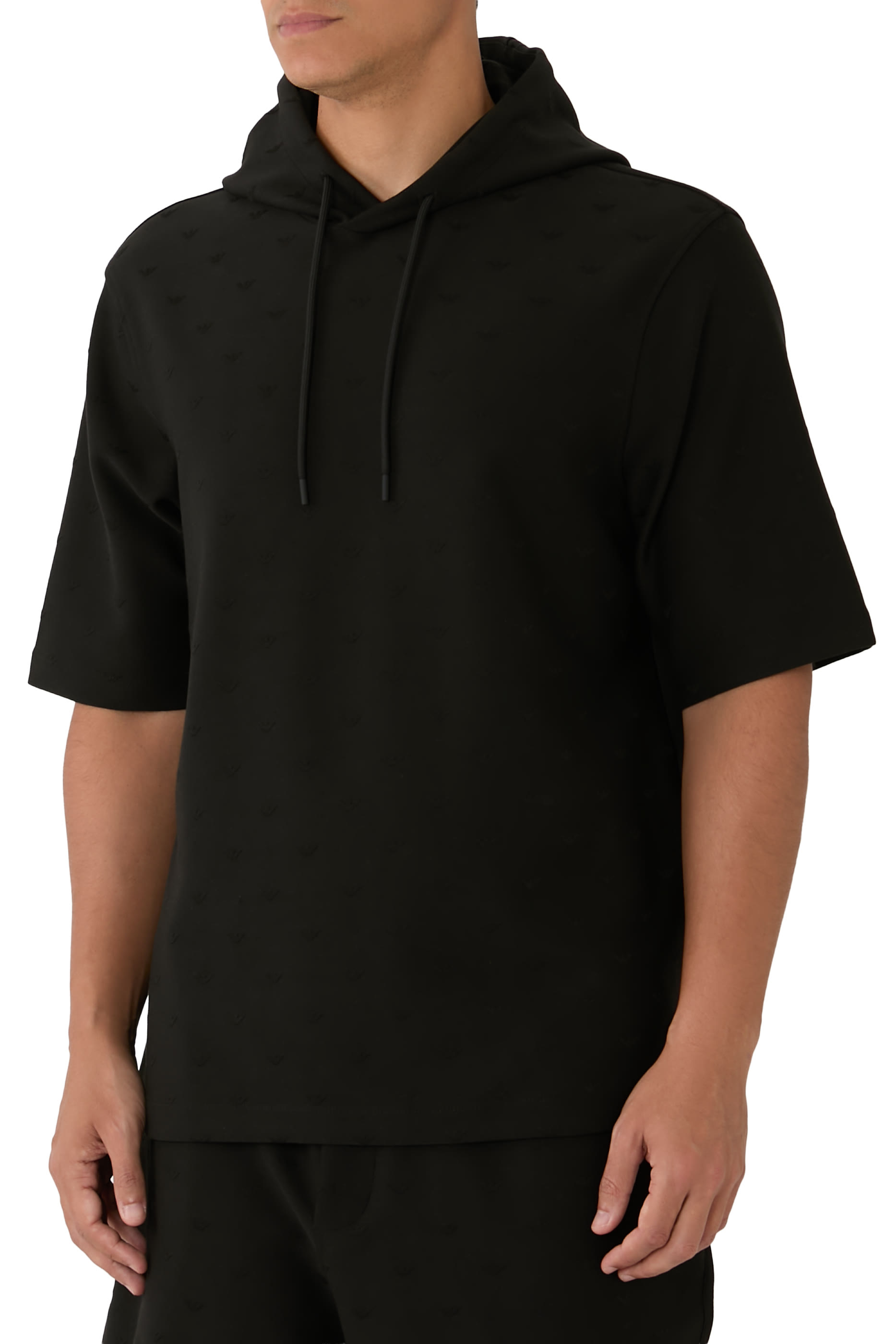 Logo Lyocell Blend Hoodie