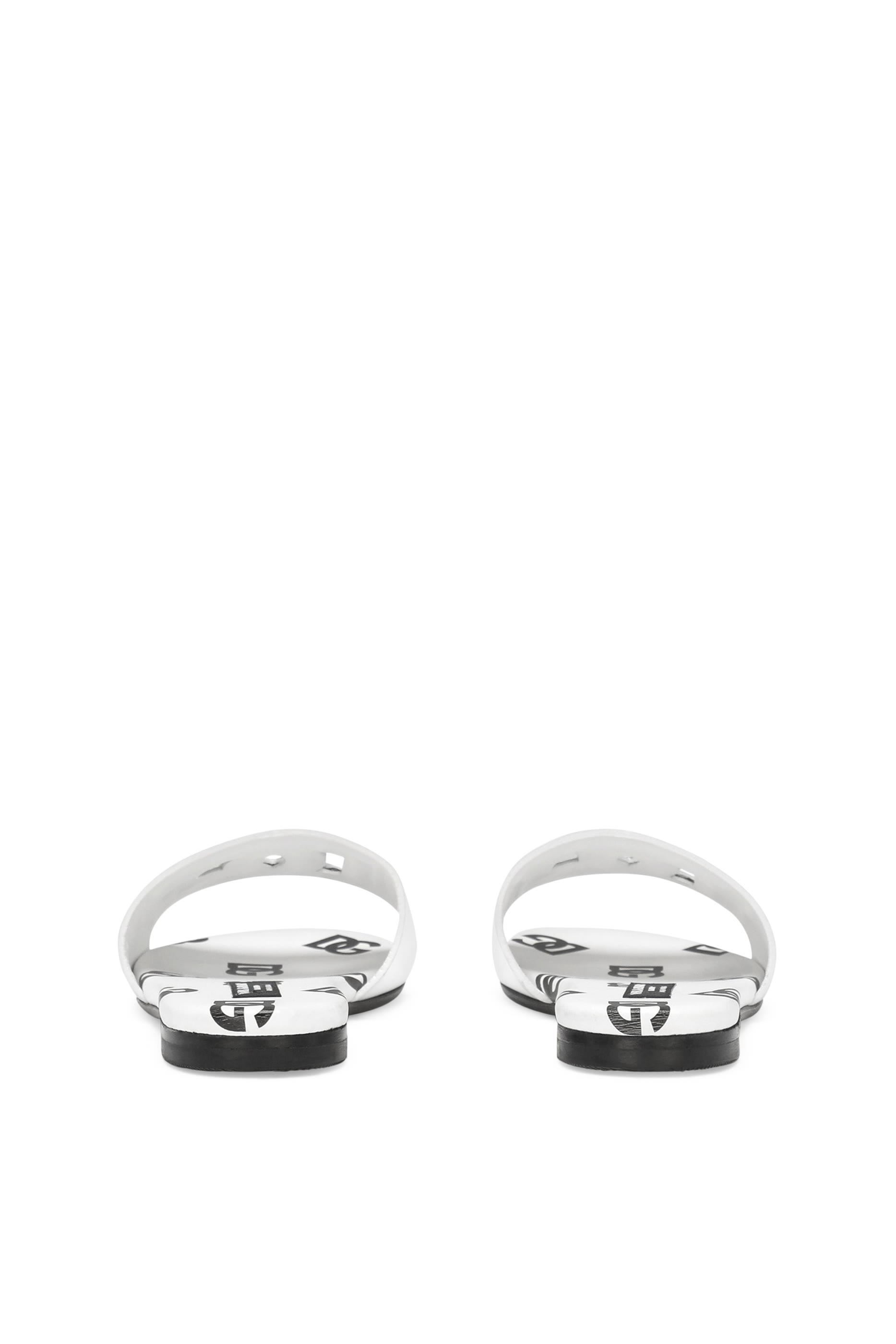 Kids DG Perforated Leather Sandals