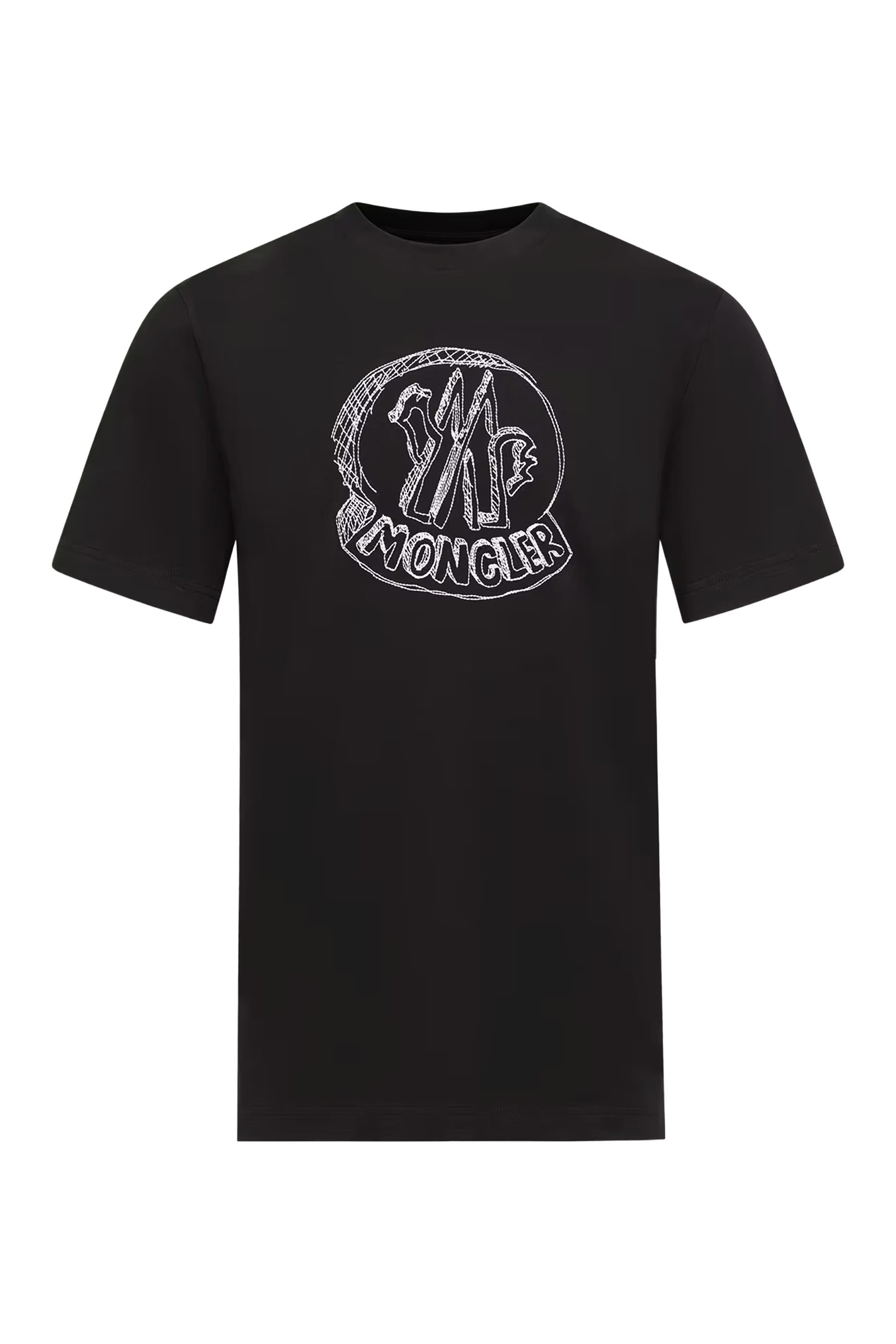 Sketch Embroidered Logo T-Shirt