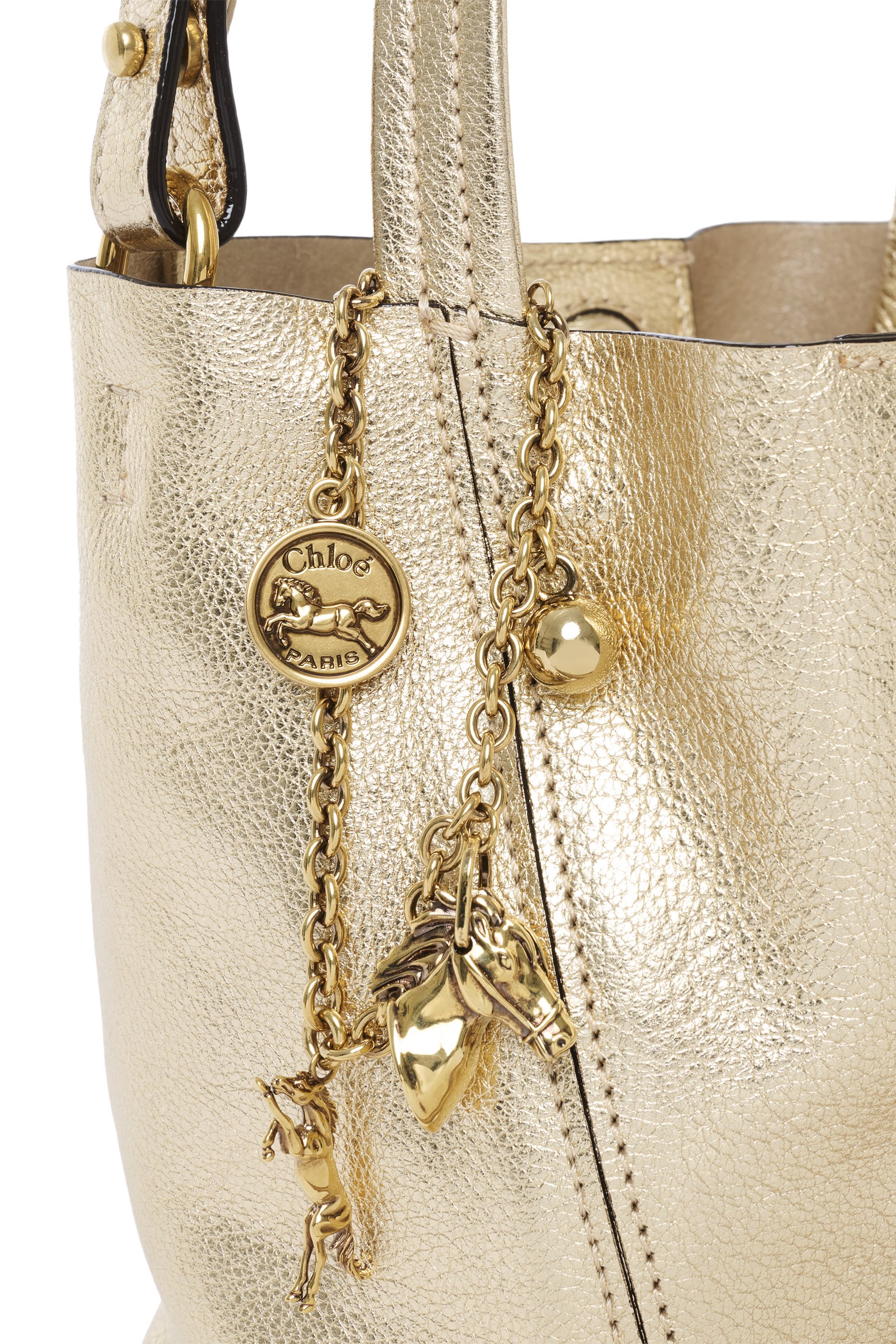 Small Spin Horse Charms Tote Bag