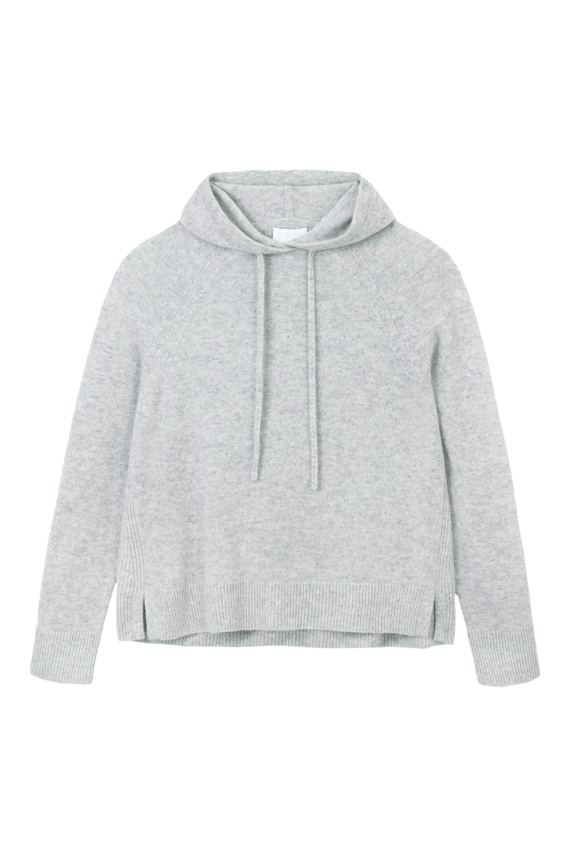 Cashmere Rib Back Hoodie
