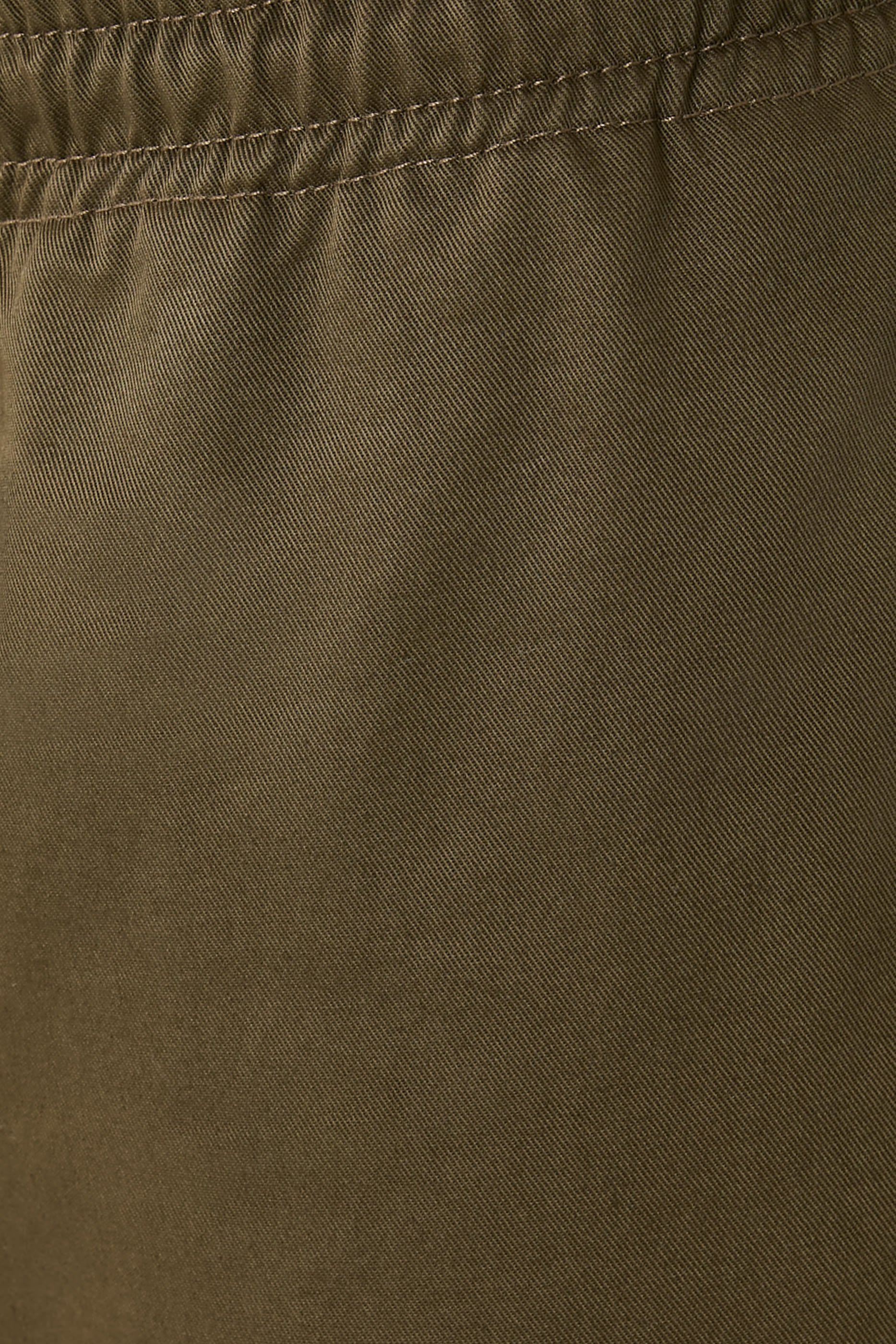 Straight Leg Gabardine Trousers