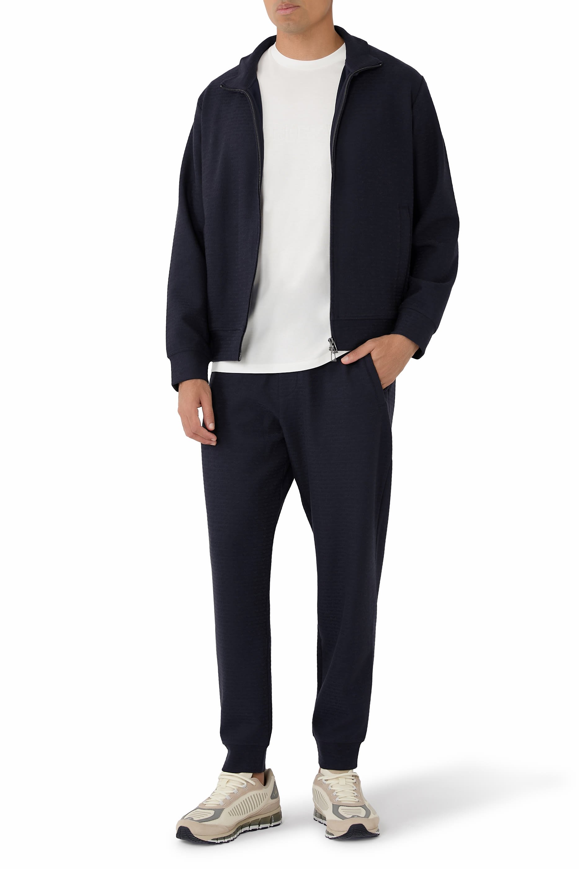 Logo Zip-Up Sweatshirt