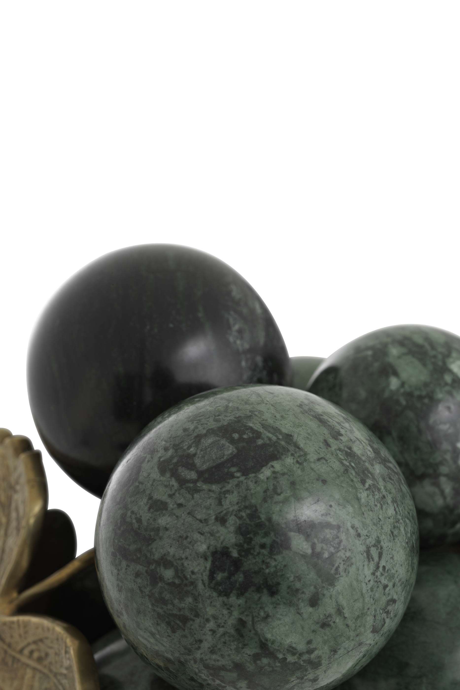 Vintage Green Marble Grapes