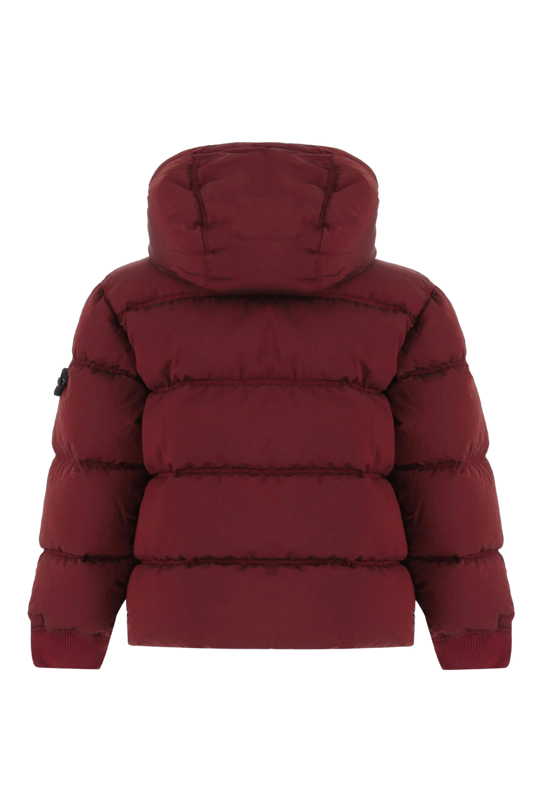 Compass Logo-Patch Padded Jacket