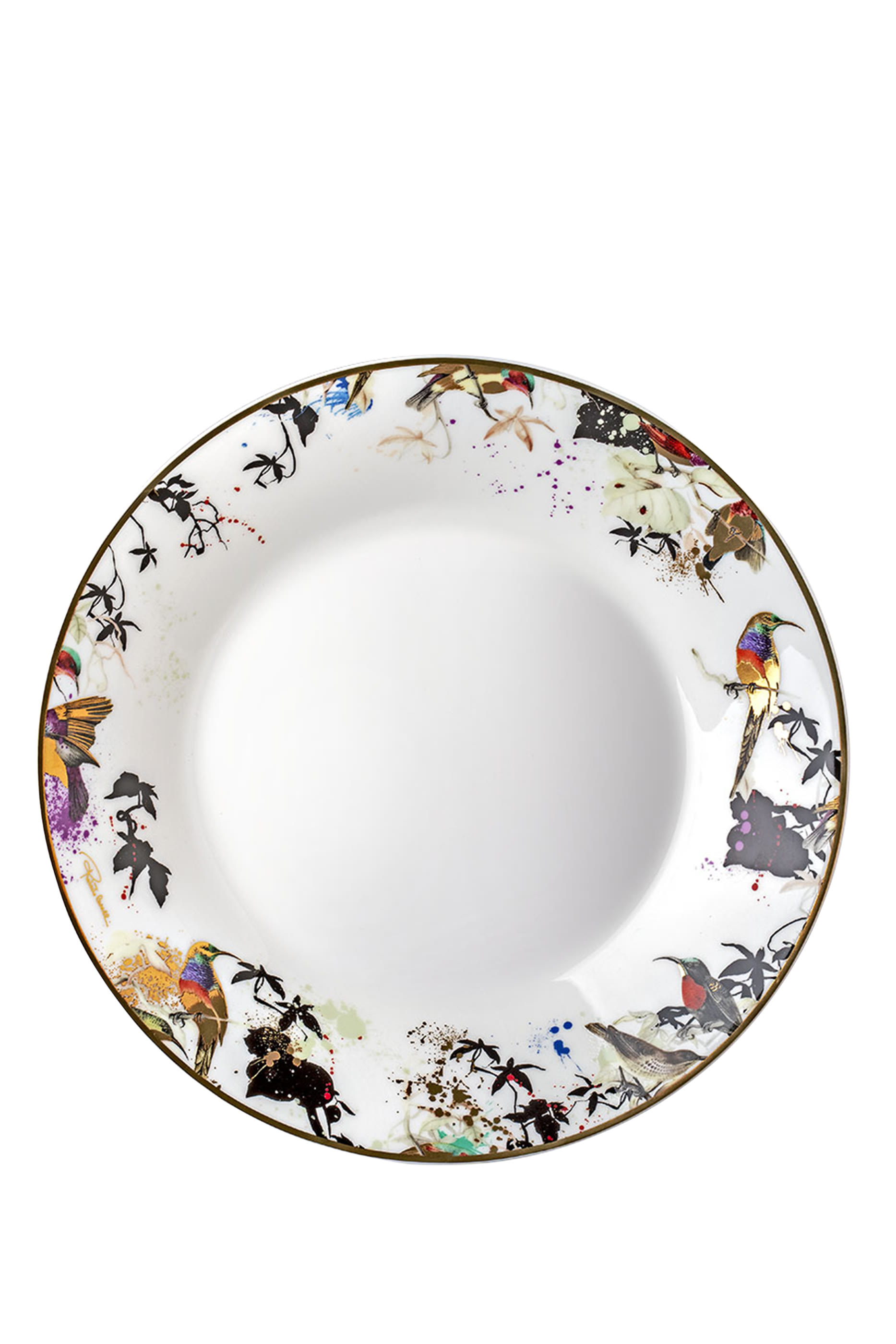 Garden’s Birds Soup Plate