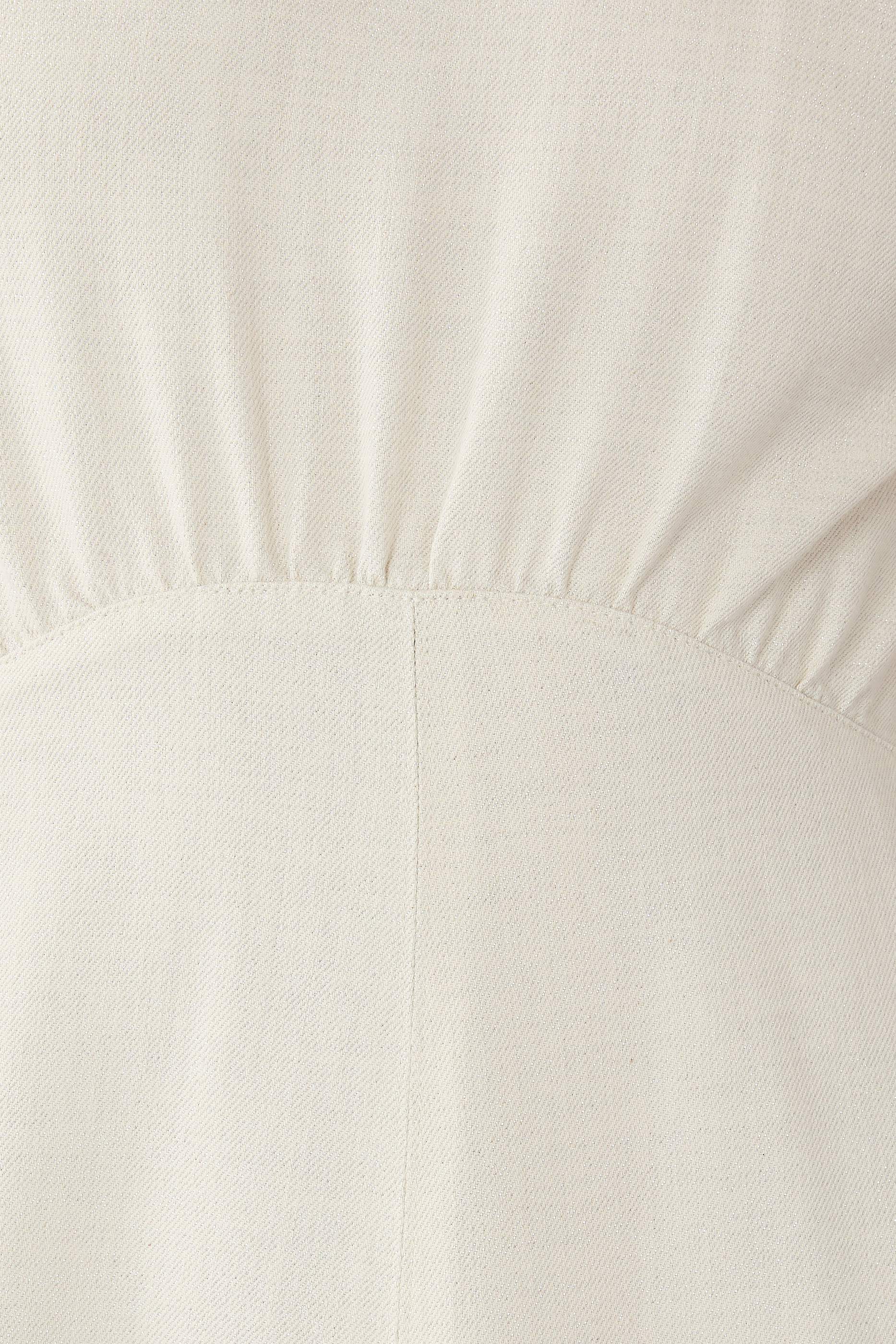 Structured Waist Long Dress