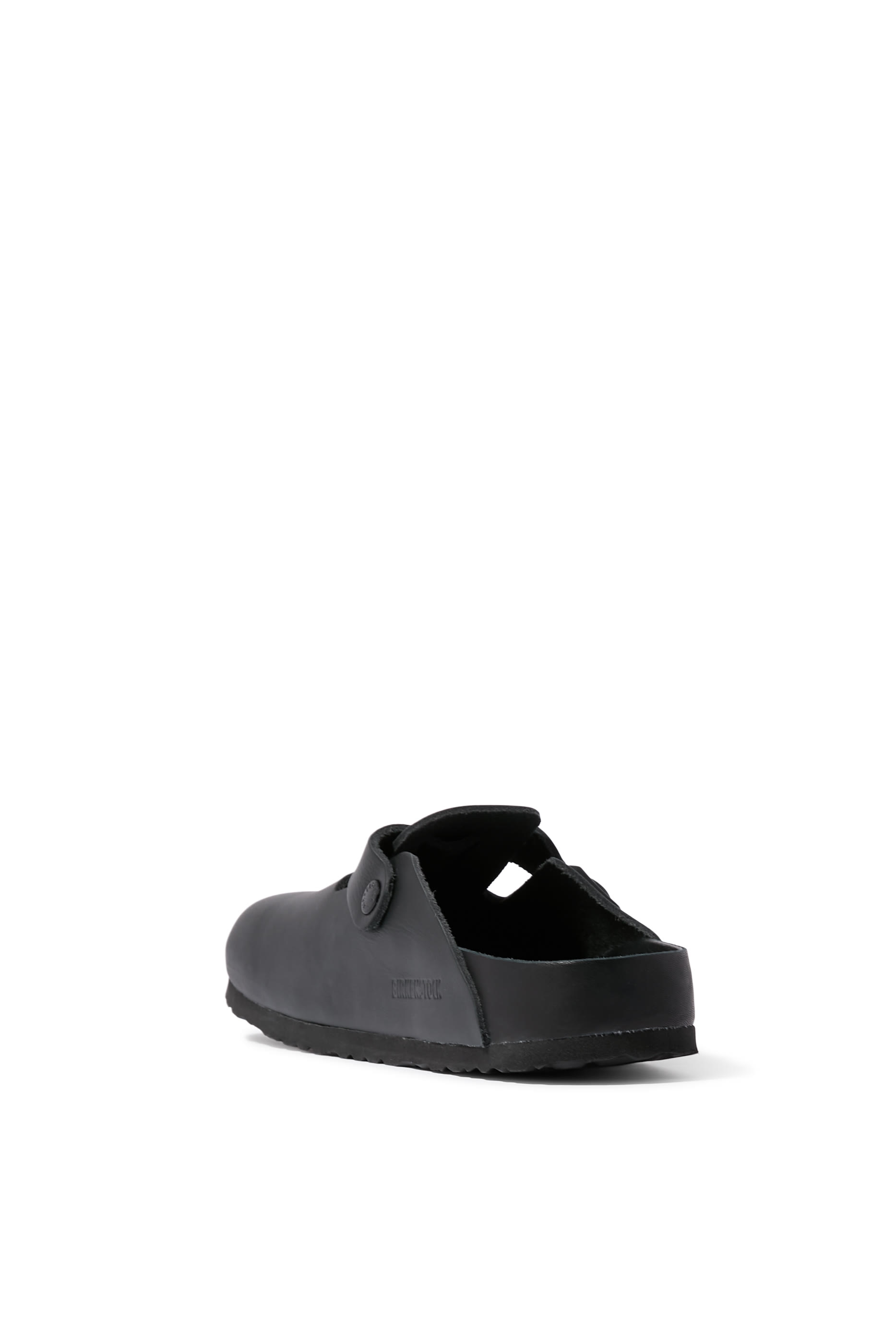Boston Natural Leather Clogs 
