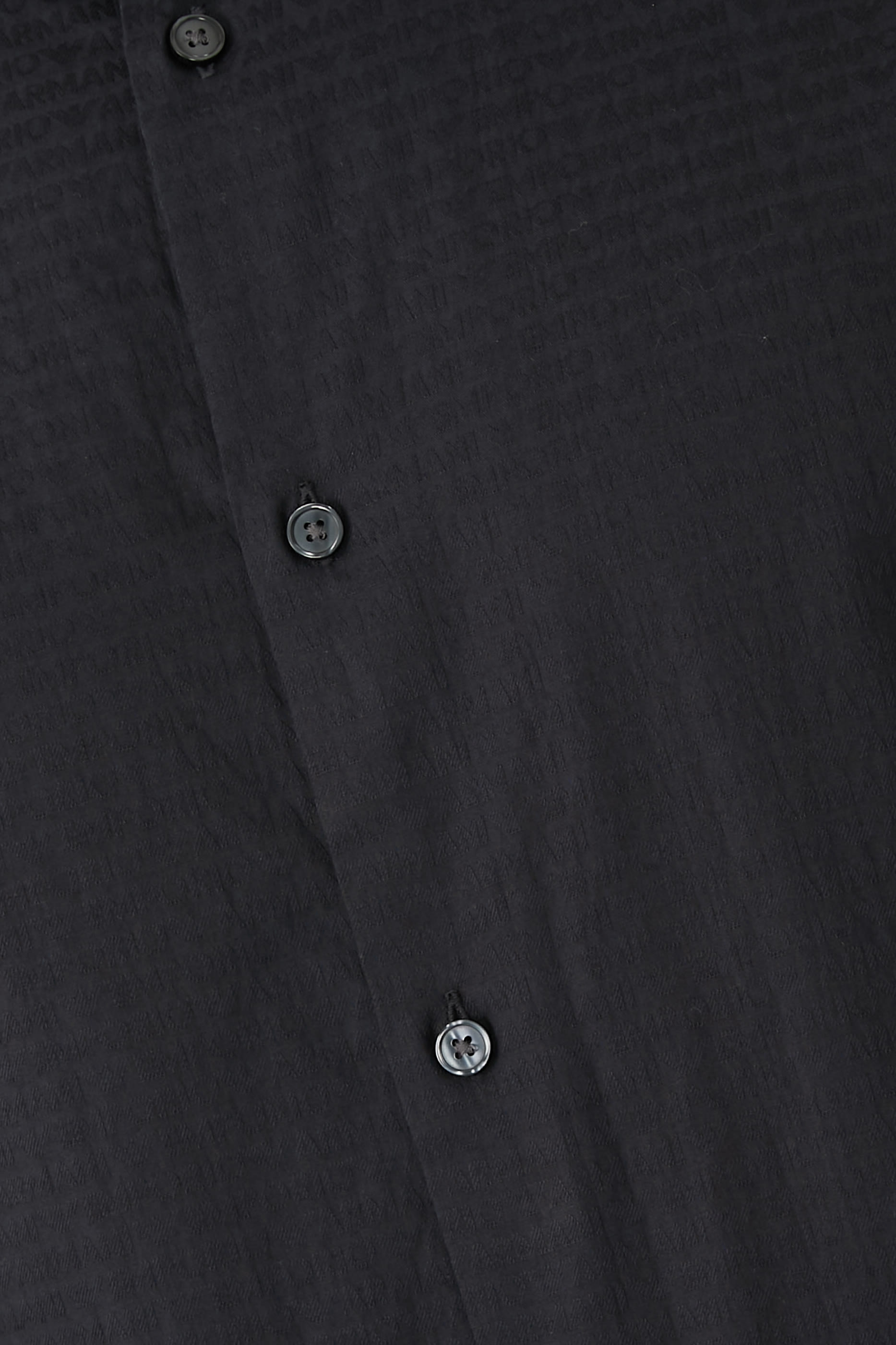 Micro EA Text Logo Long Sleeves Shirt