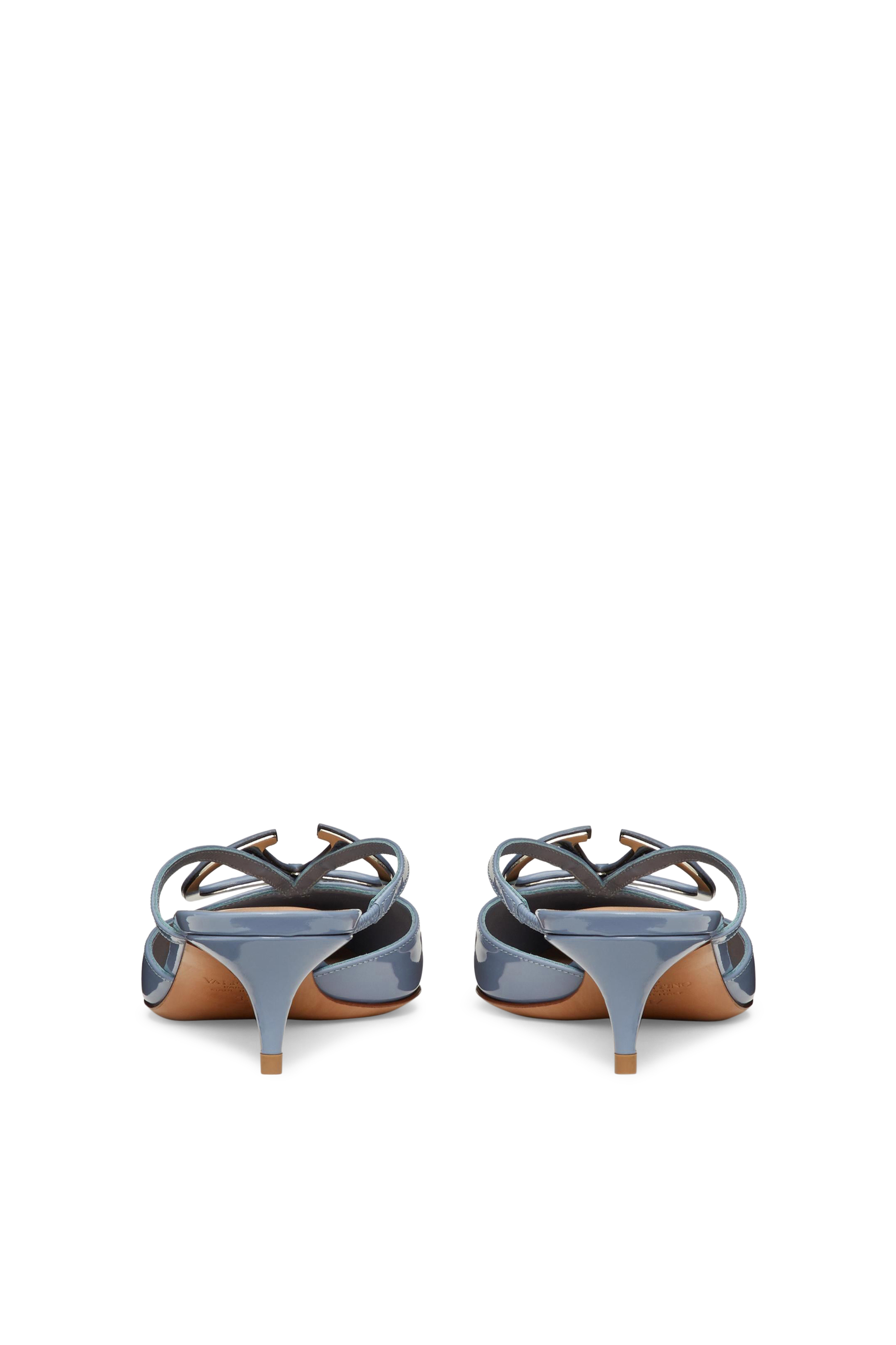 V Logo Signature Mules