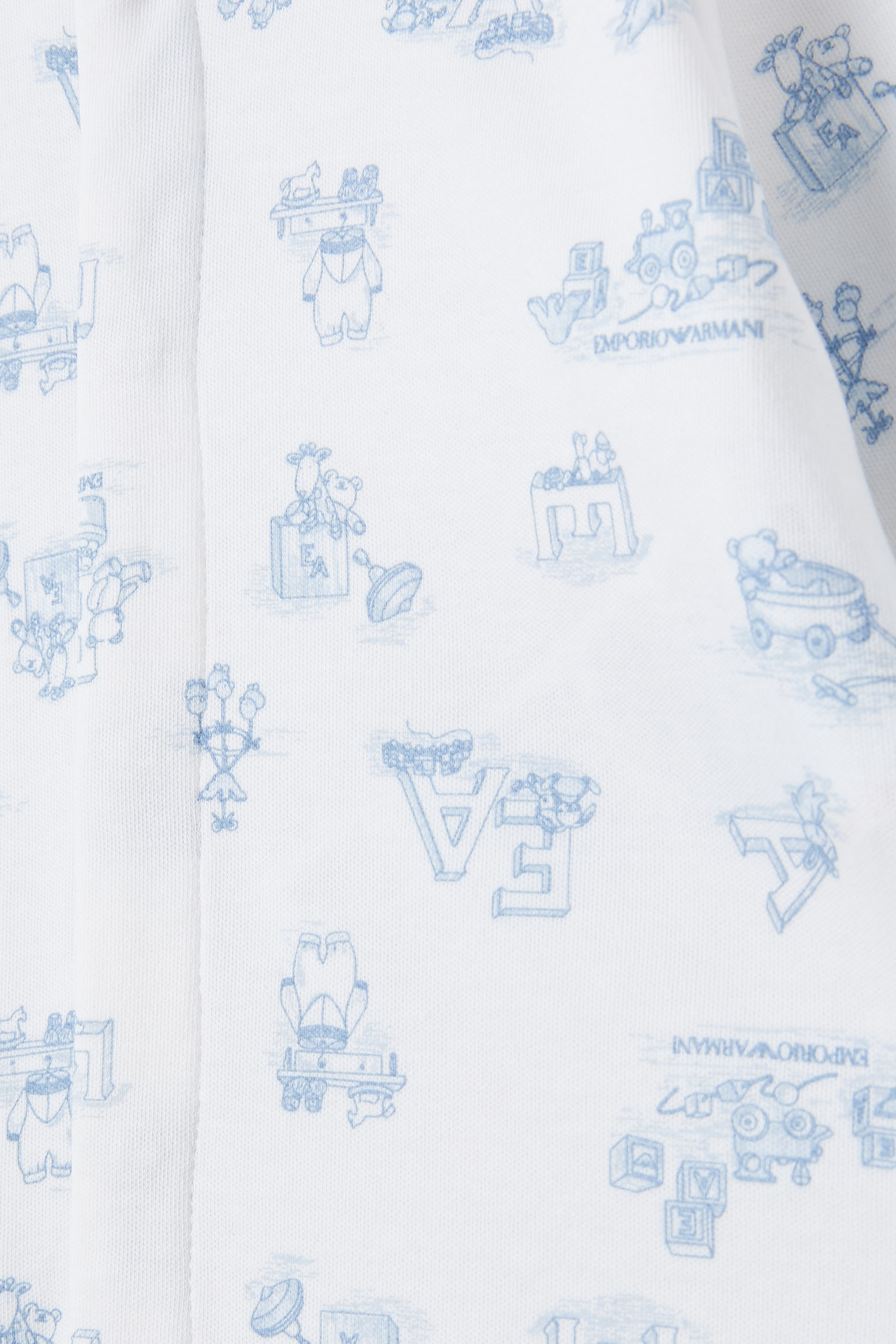 Kids EA7 Logo Bodysuit