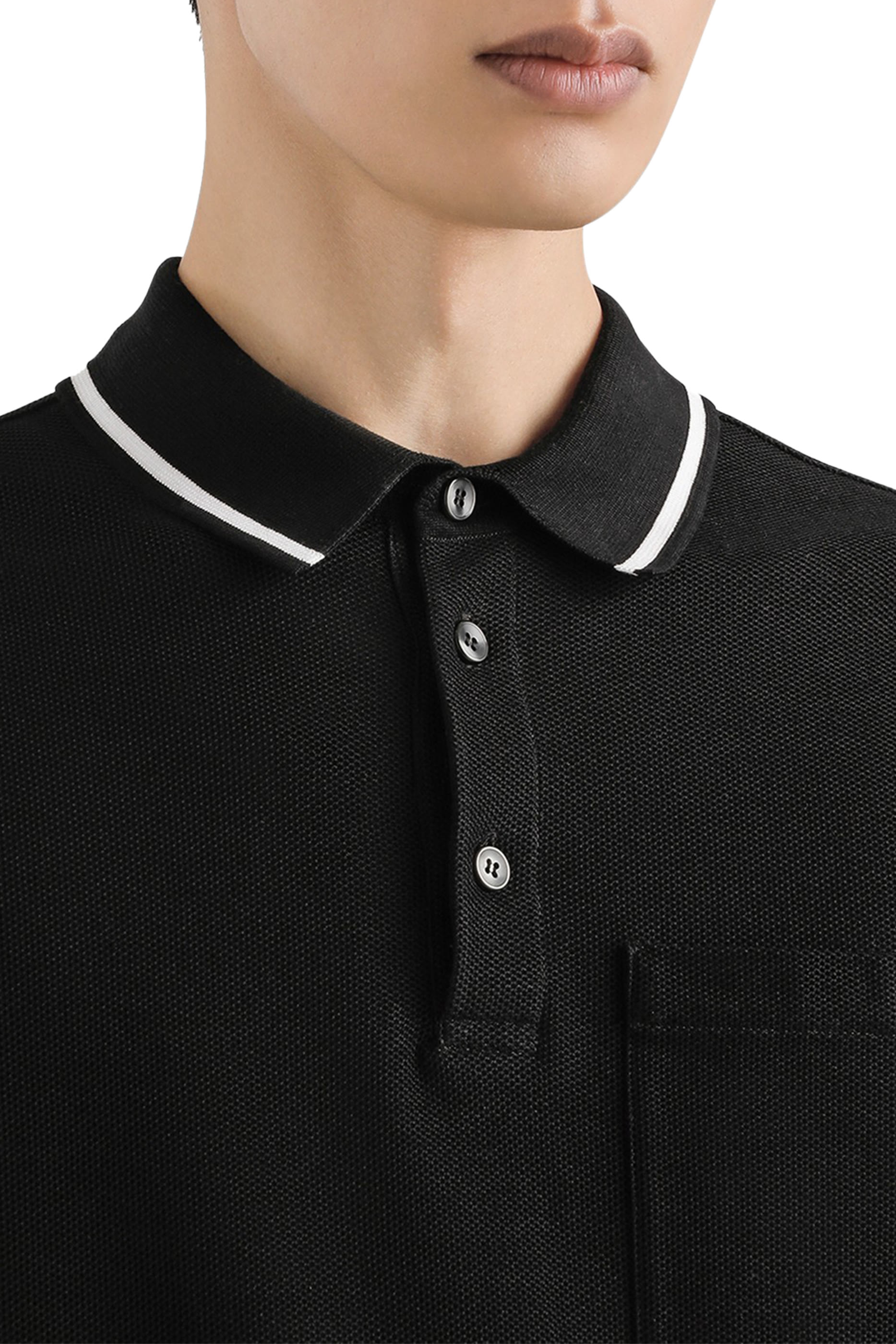 Cotton Pique Polo Shirt