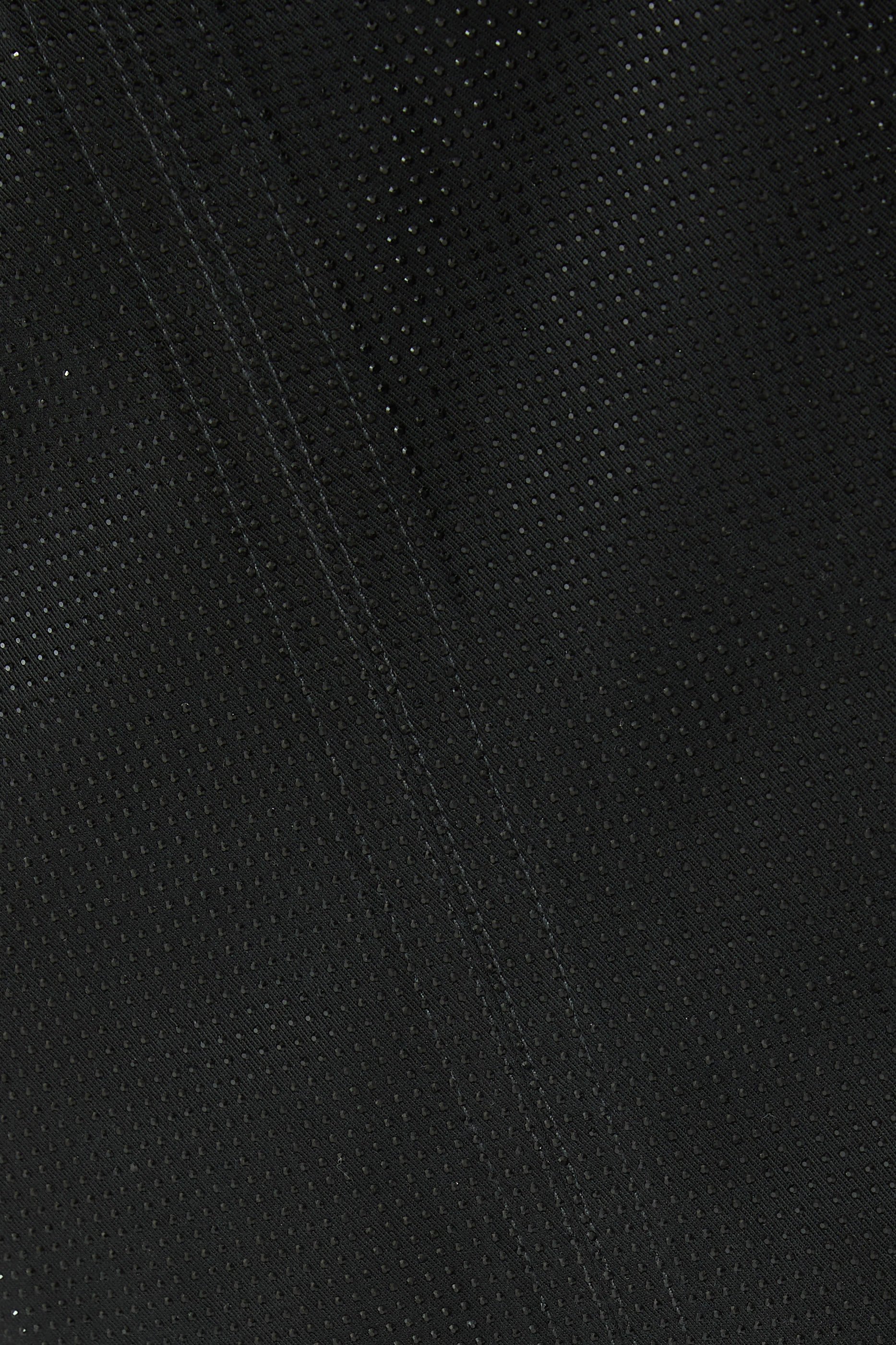 Long Drill Skirt with All-Over Micro Studs 