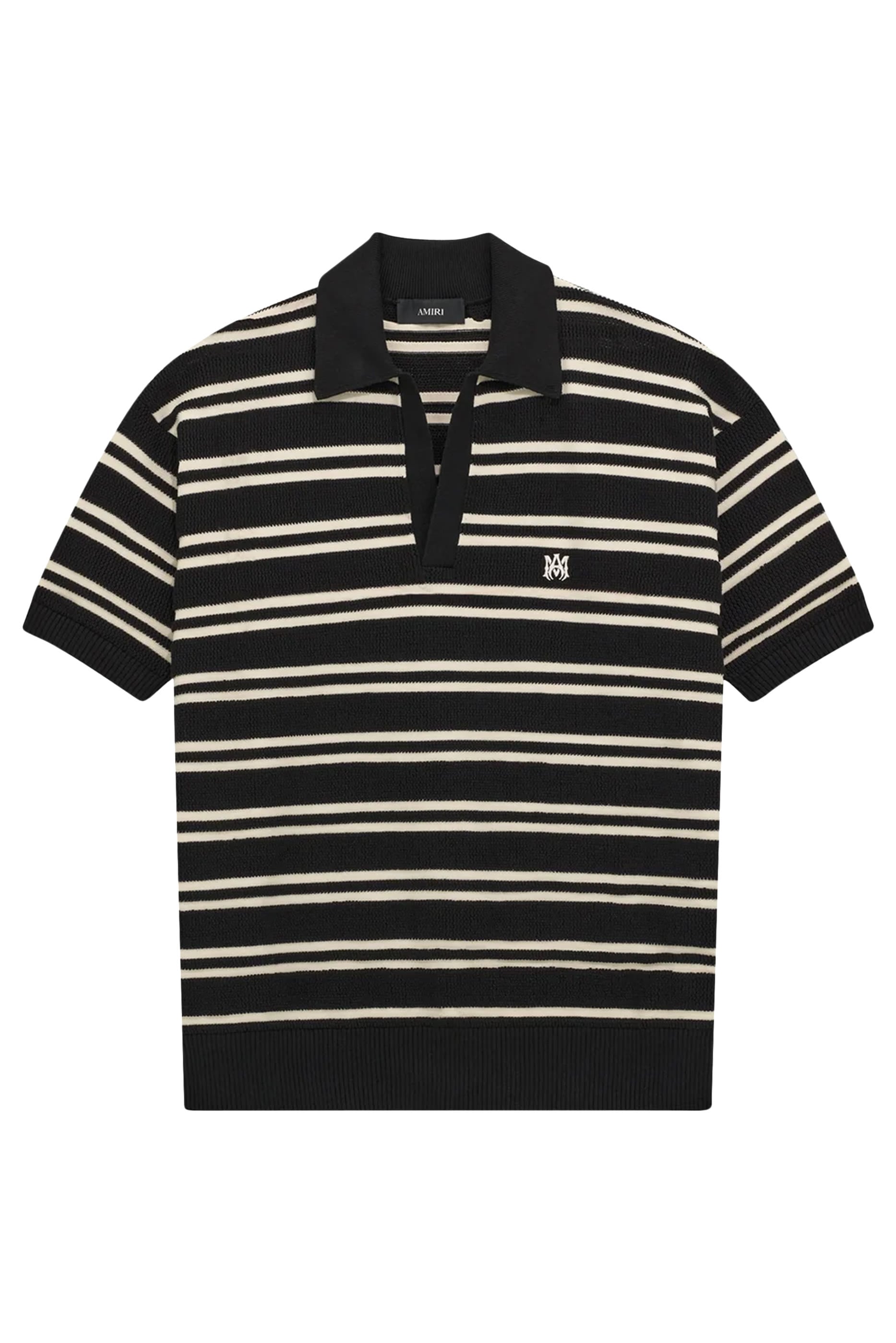 MA Stripe Knit Polo
