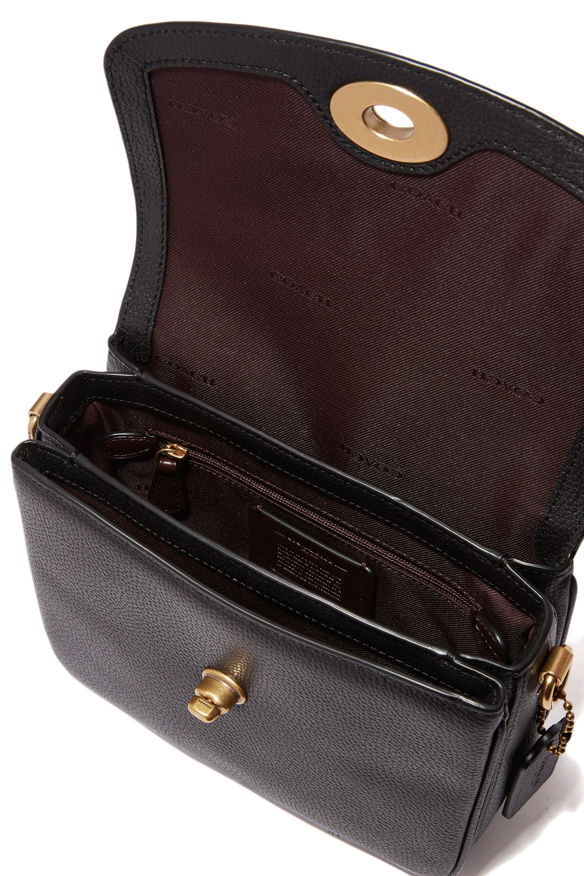 Cassie 19 Pebble Leather Cross-Body Bag