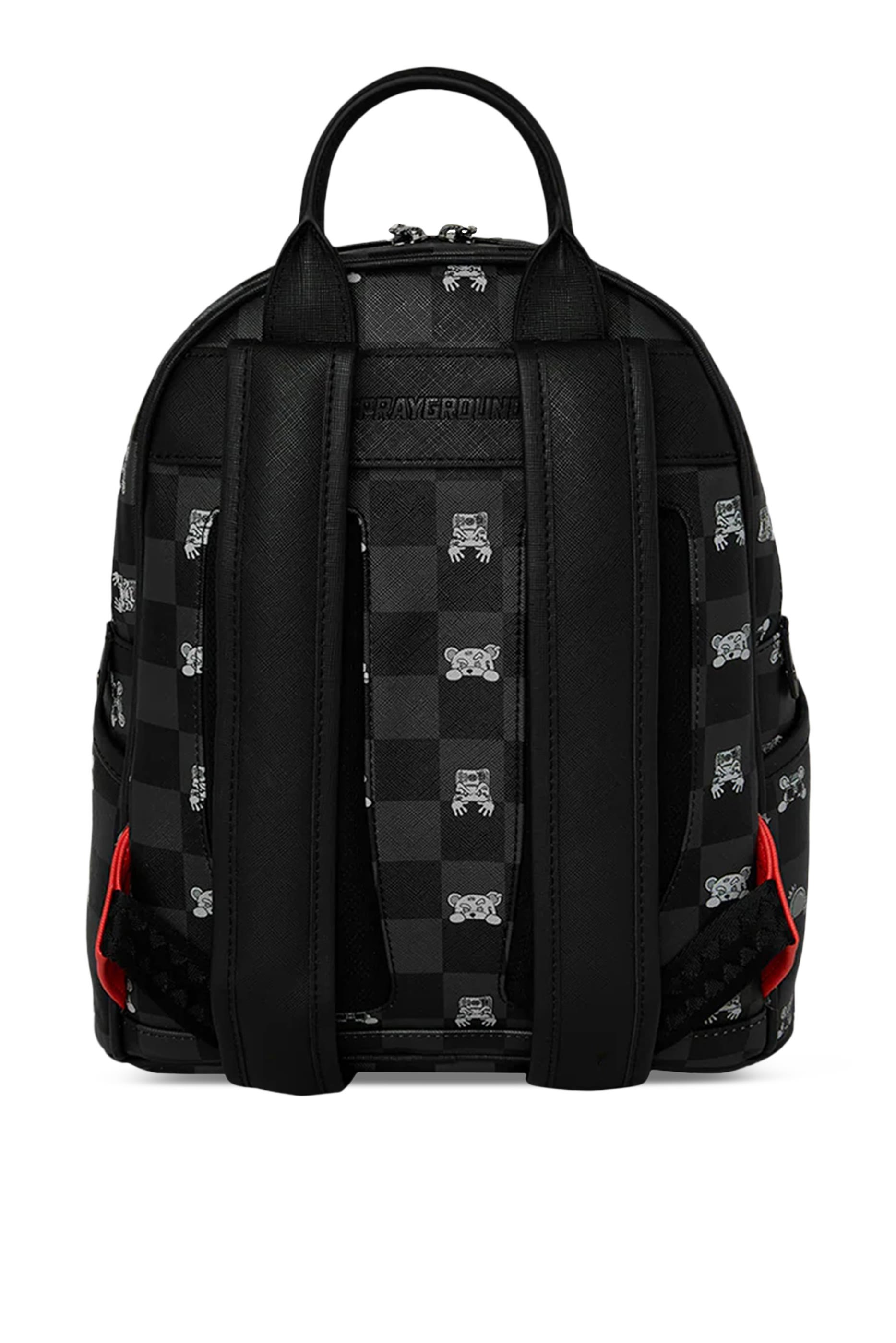 Kids Peeking Character Check Savage Backpack