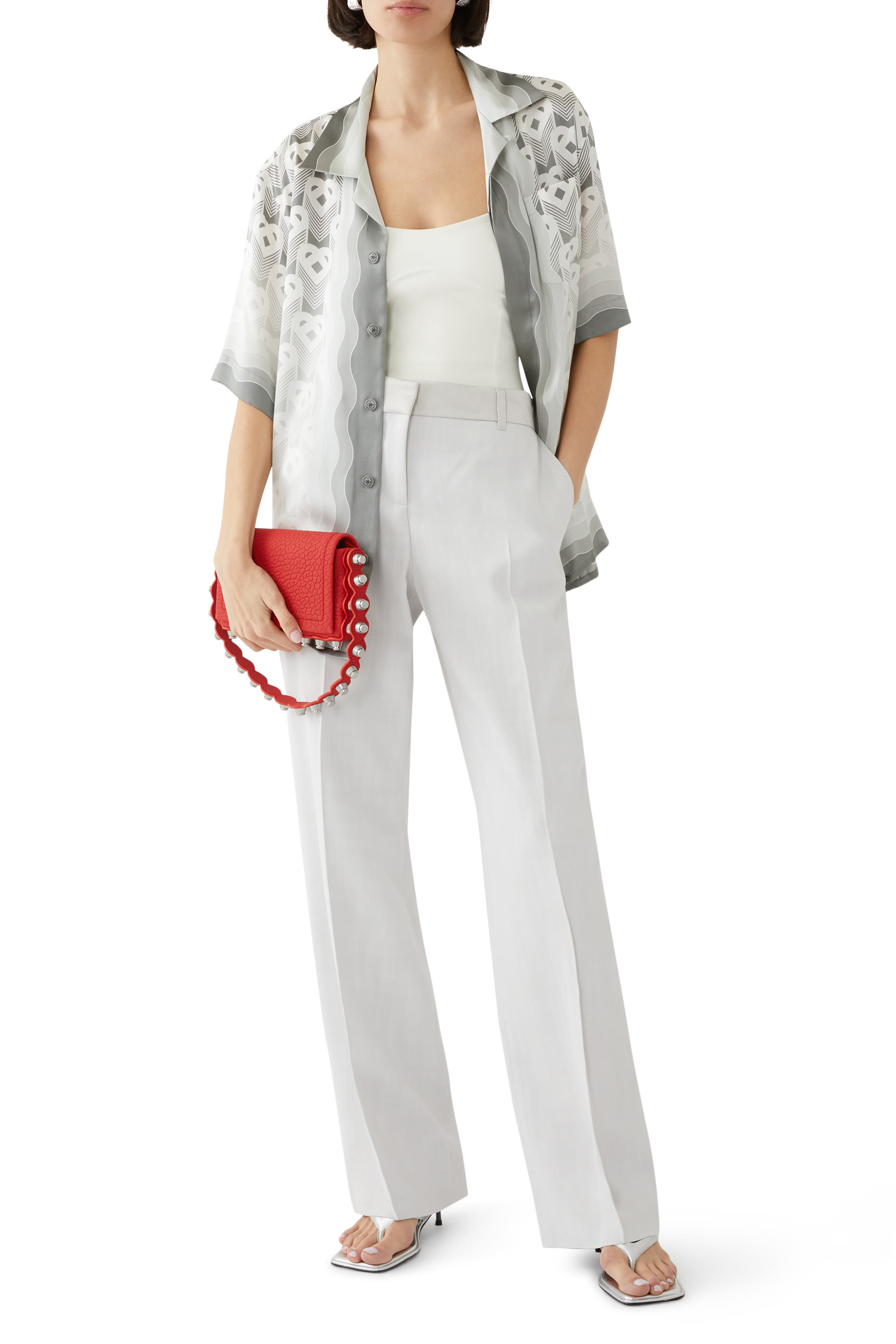 Wool Tailored Trousers