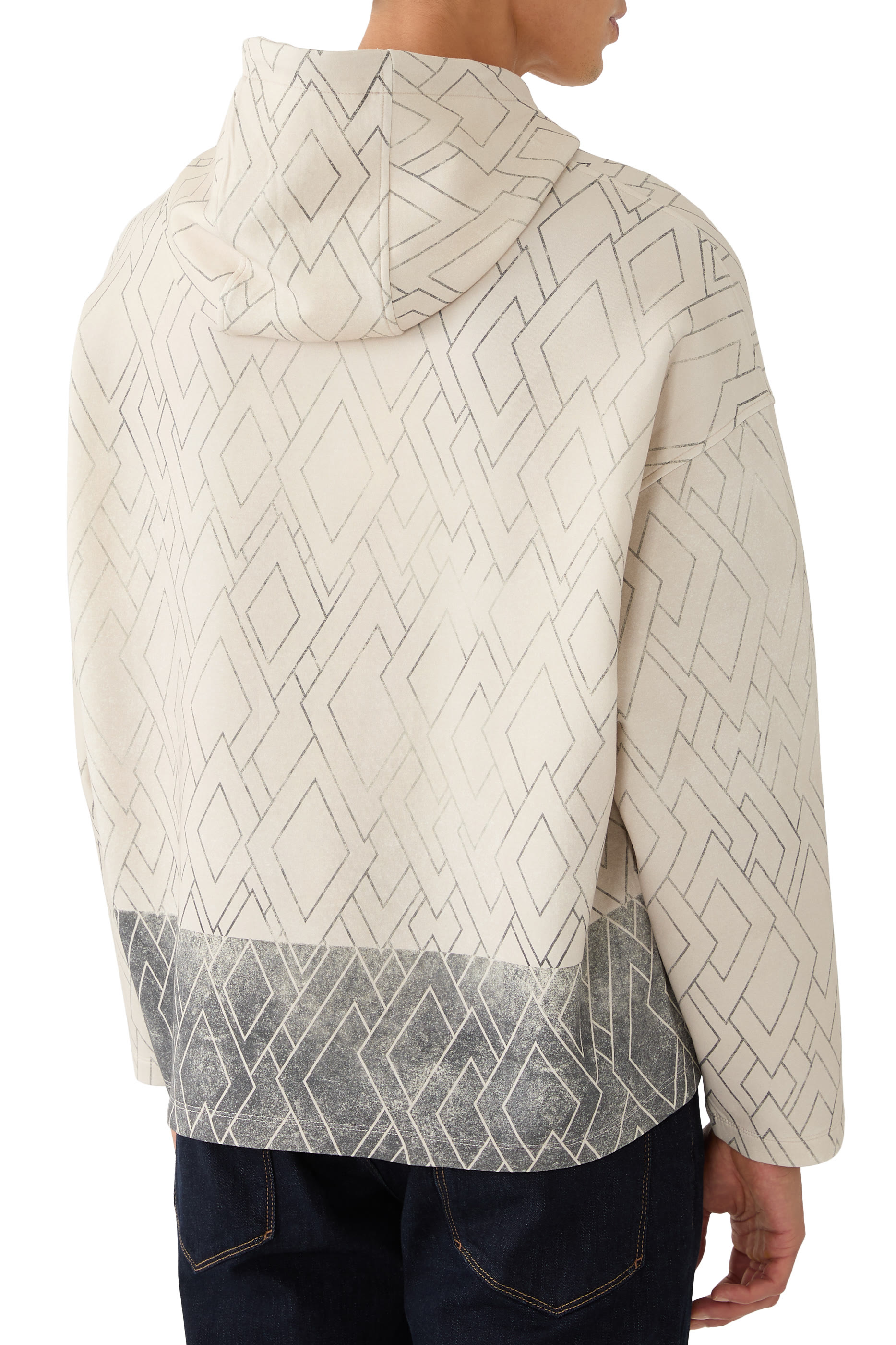 Geometric Logo Hoodie