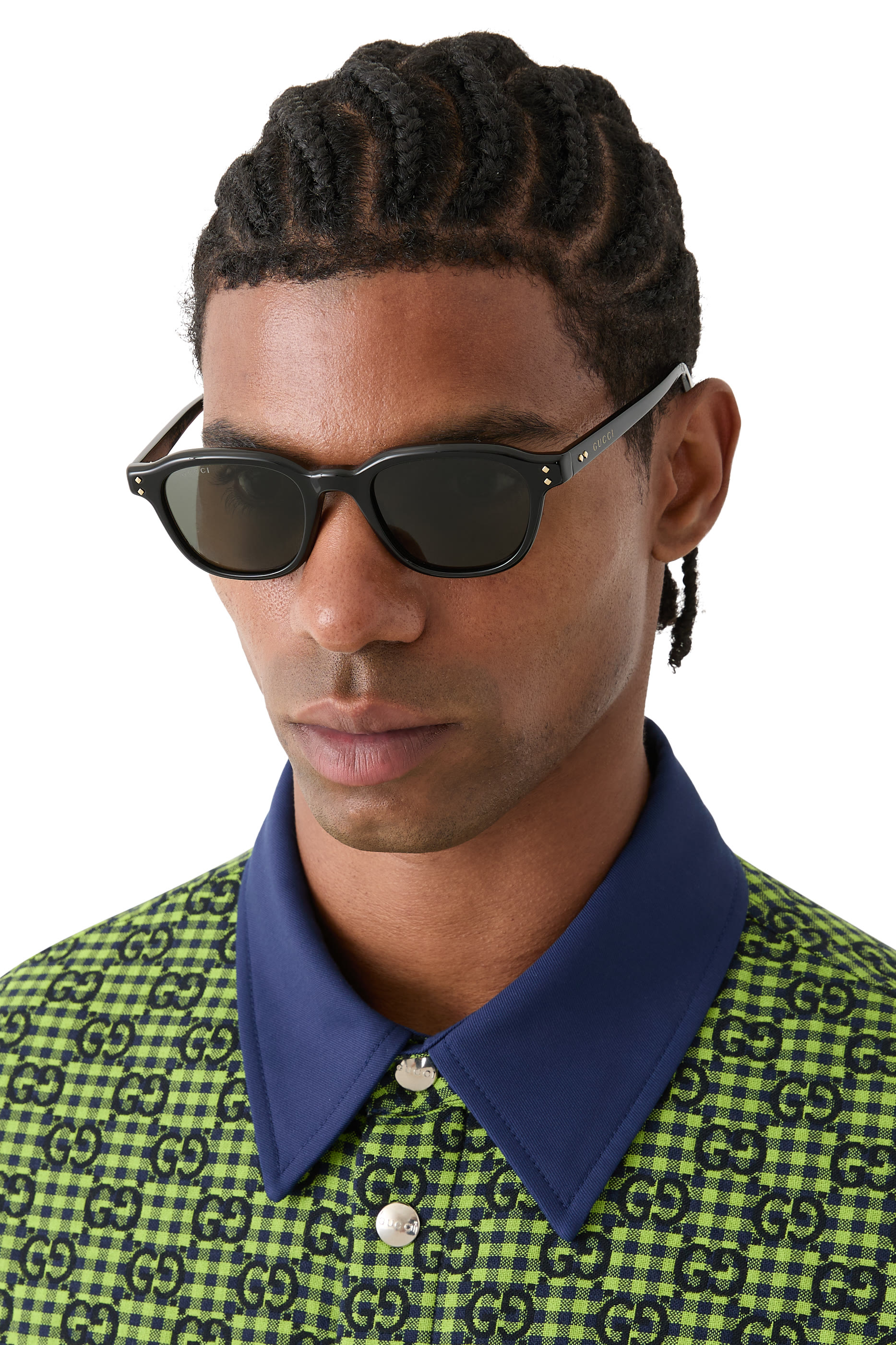 Rectangular Frame Sunglasses