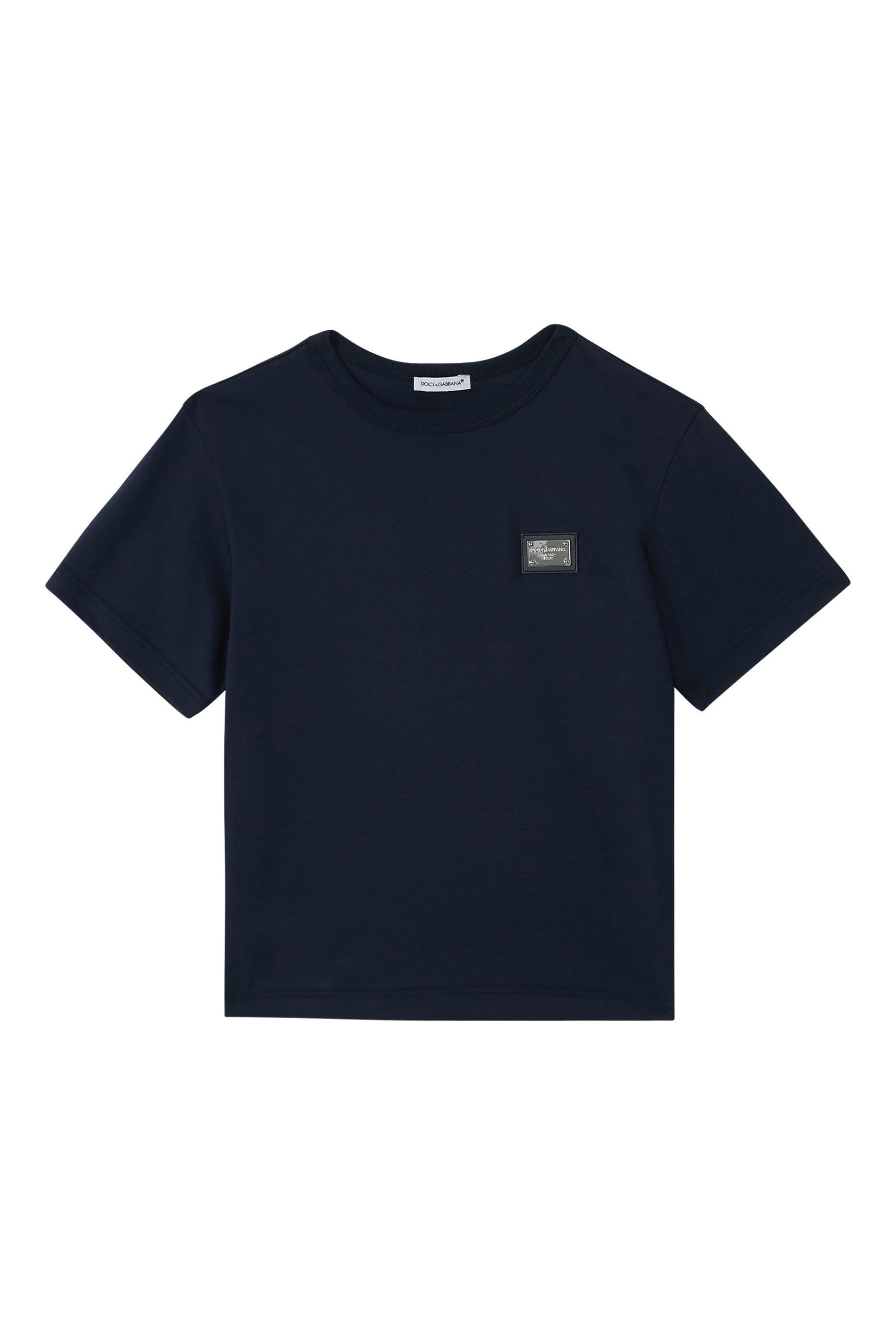 Kids Jersey T-Shirt with Logo Tag