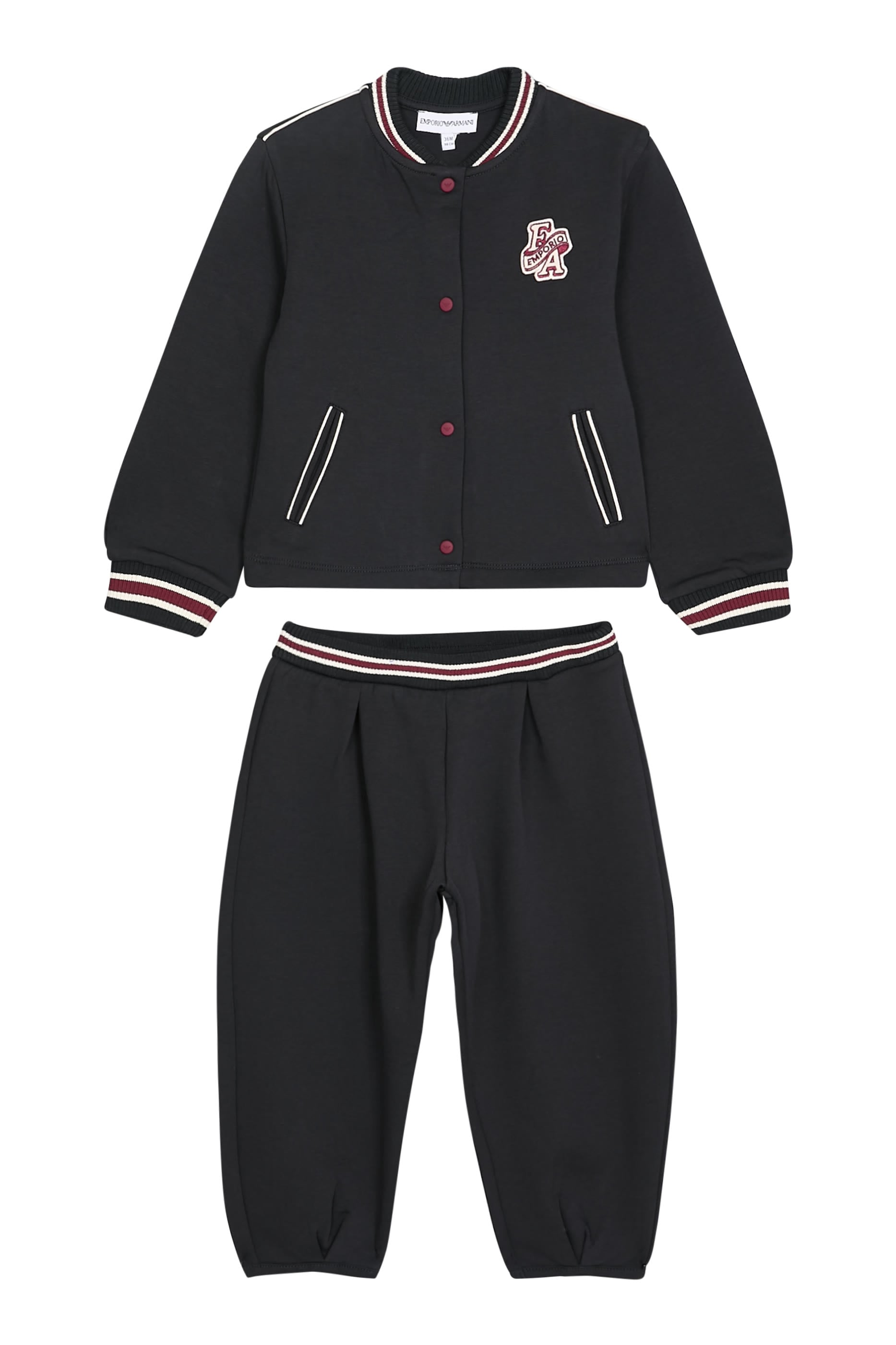 Kids Double Jersey Varsity Tracksuit 