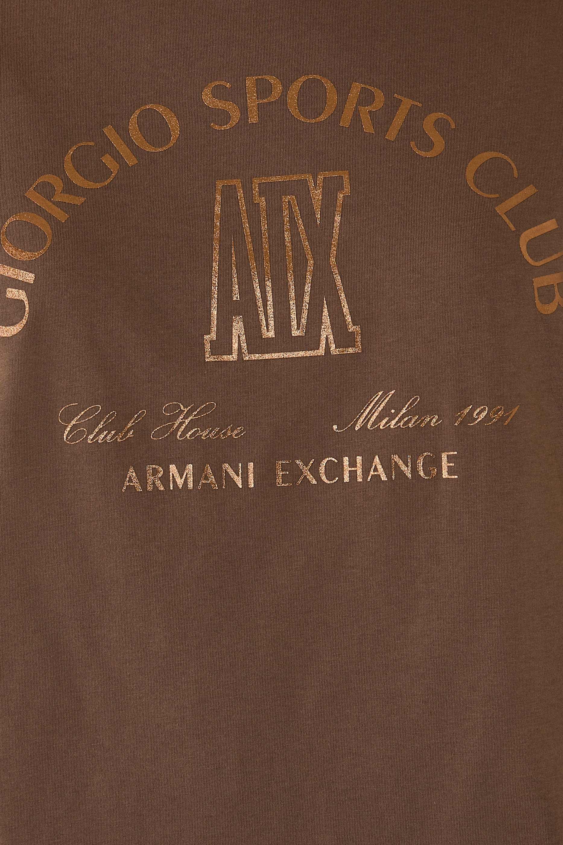 Clubhouse AX Logo Cropped T-Shirt