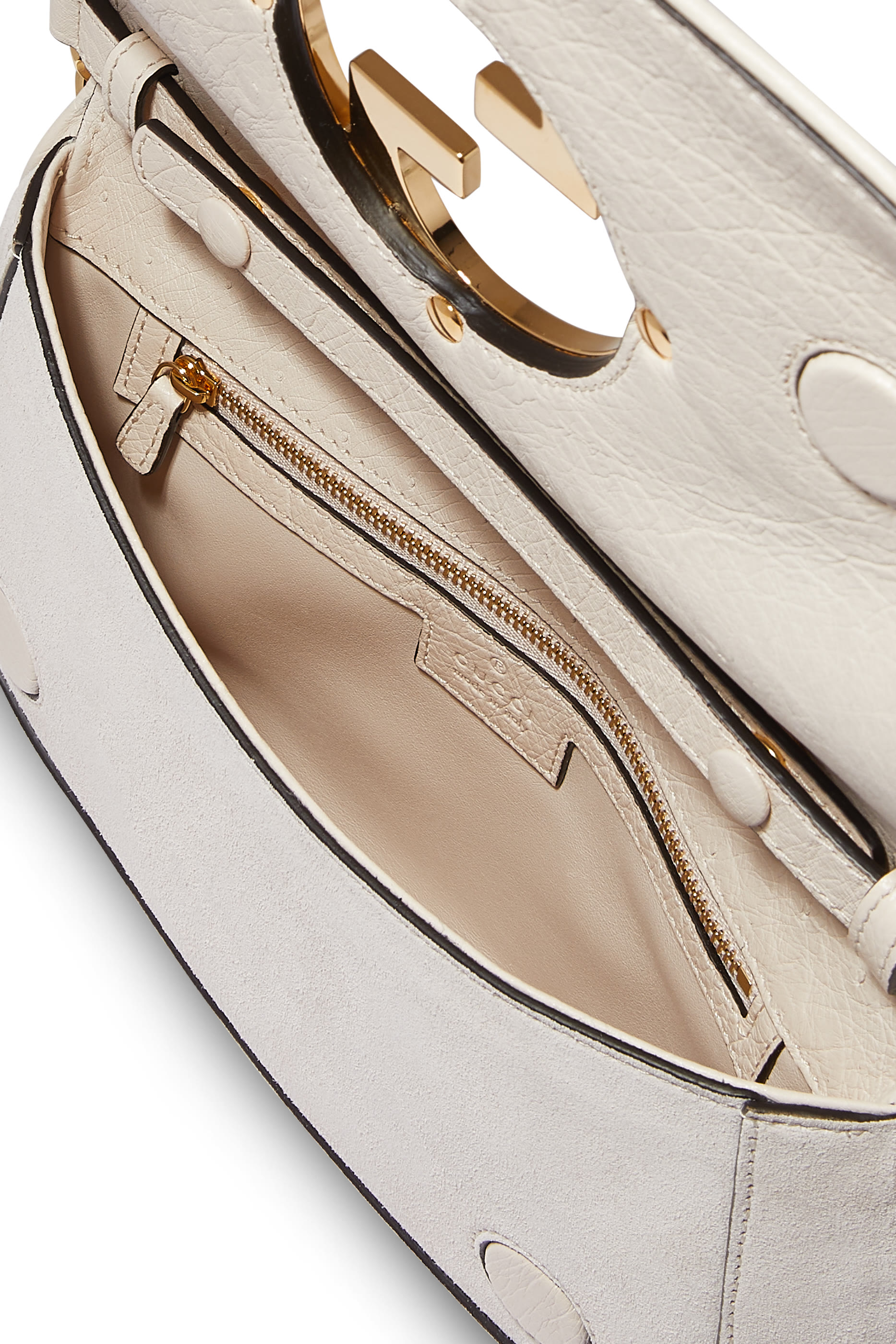 Blondie Ostrich Shoulder Bag