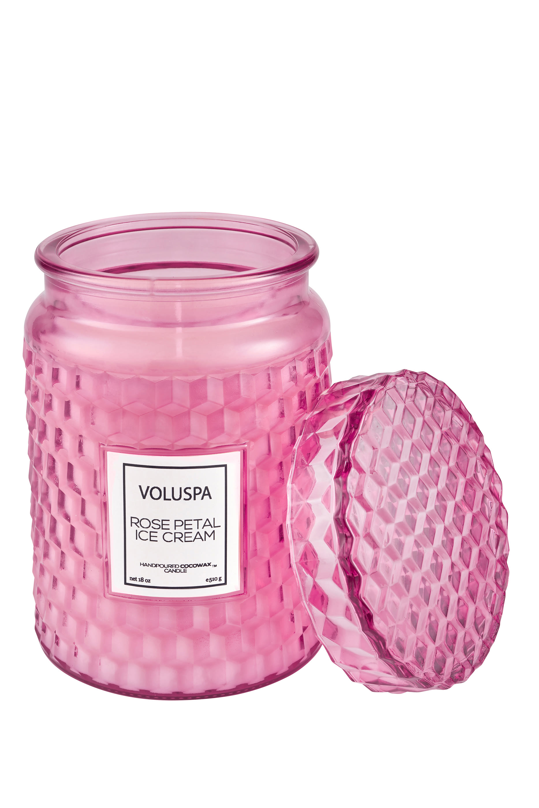 Rose Petal Ice Cream Large Candle