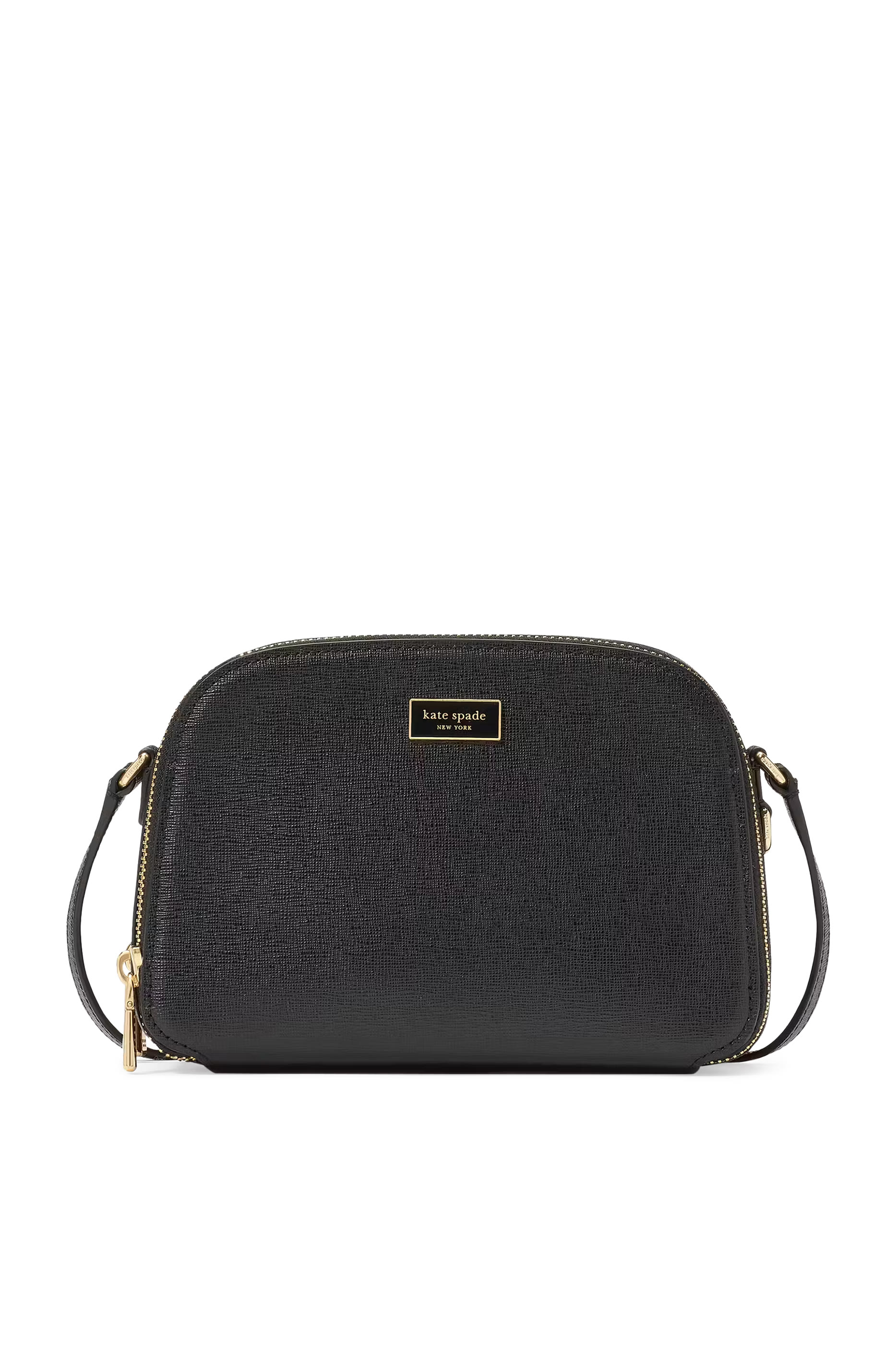 Serena Double Zip Dome Crossbody Bag