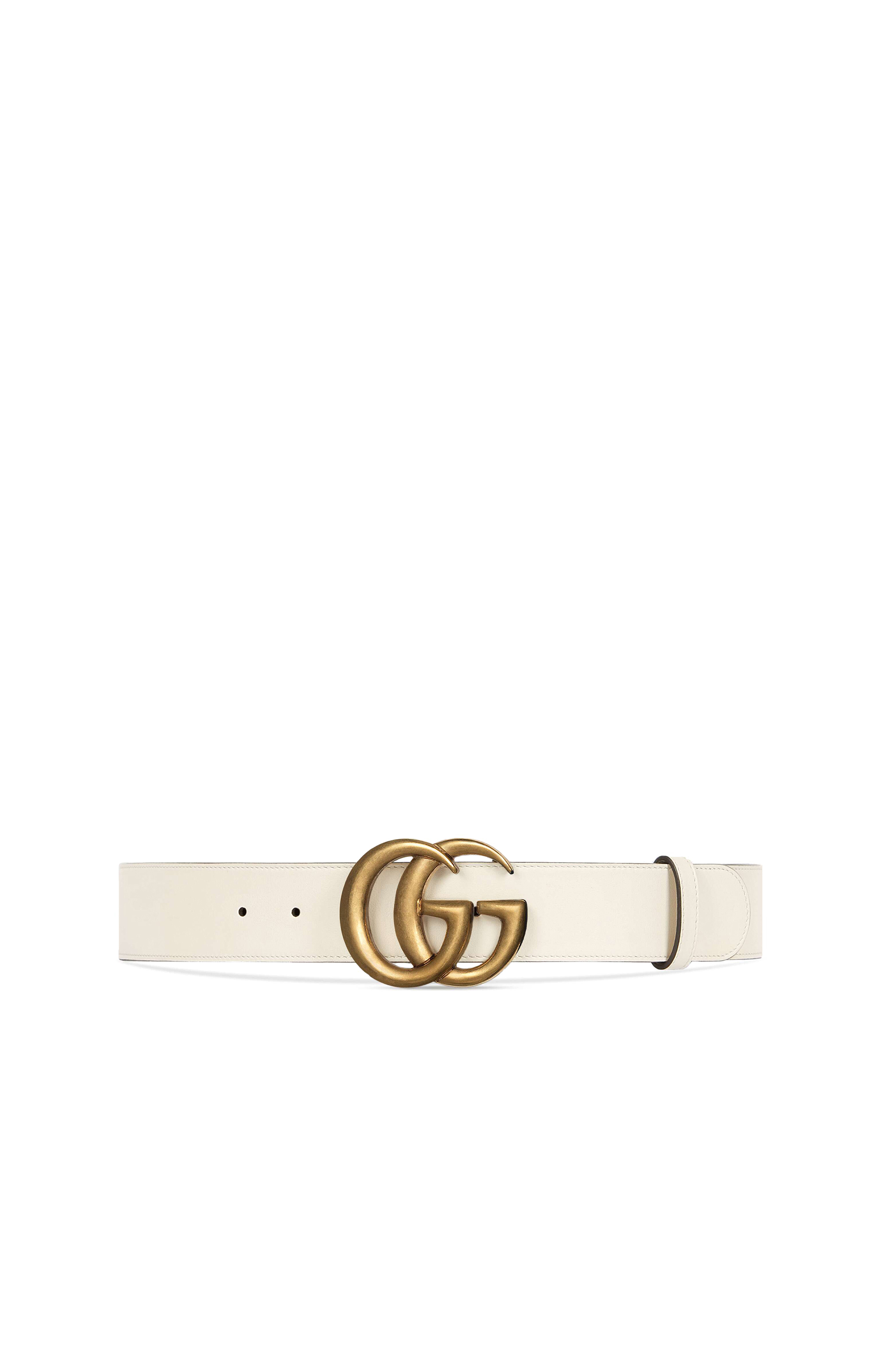 Buy Gucci Wide Leather Double G Belt for Womens | Bloomingdale's UAE