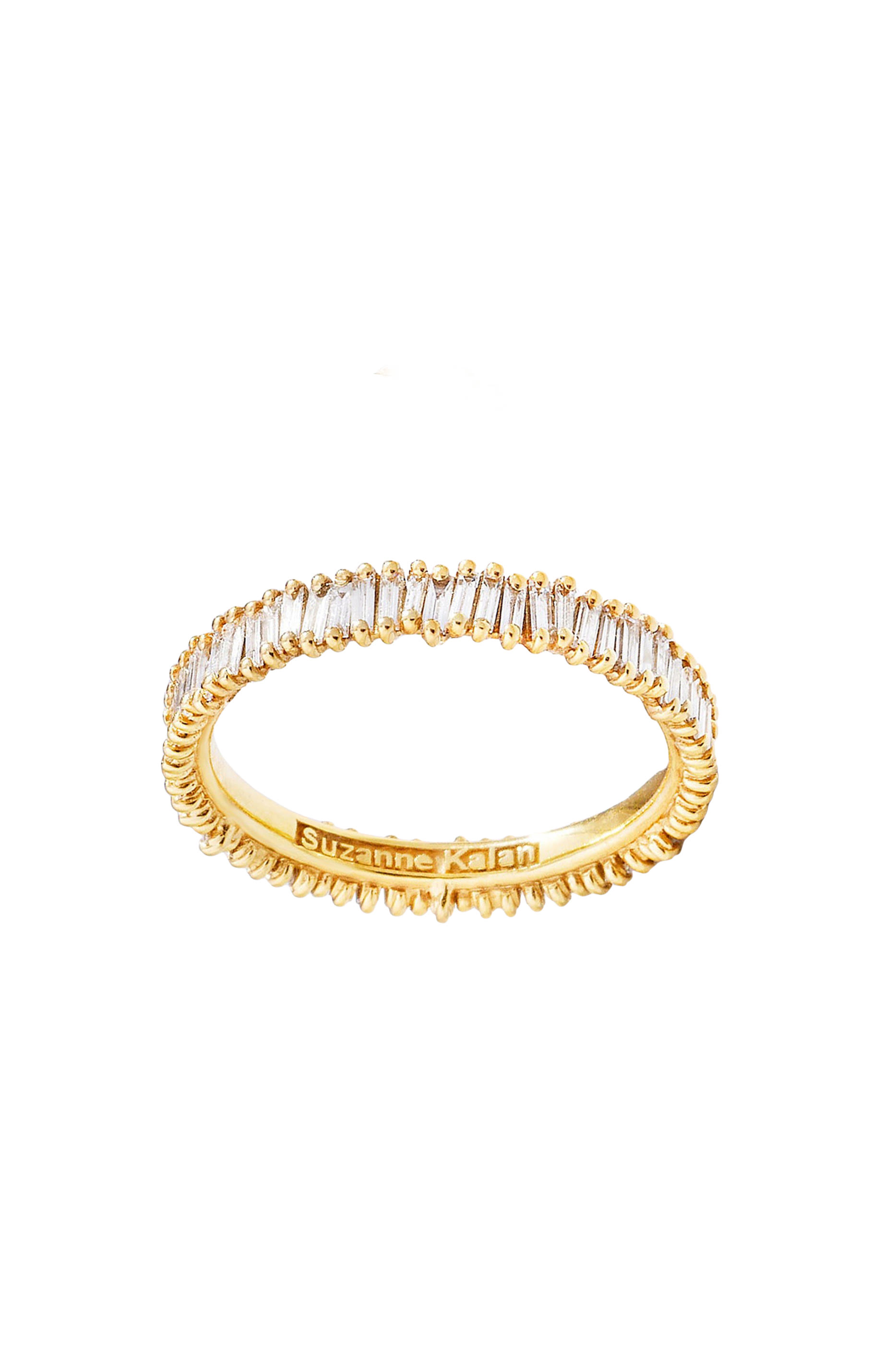 Classic Mini Eternity Band, 18K Yellow Gold & Diamonds