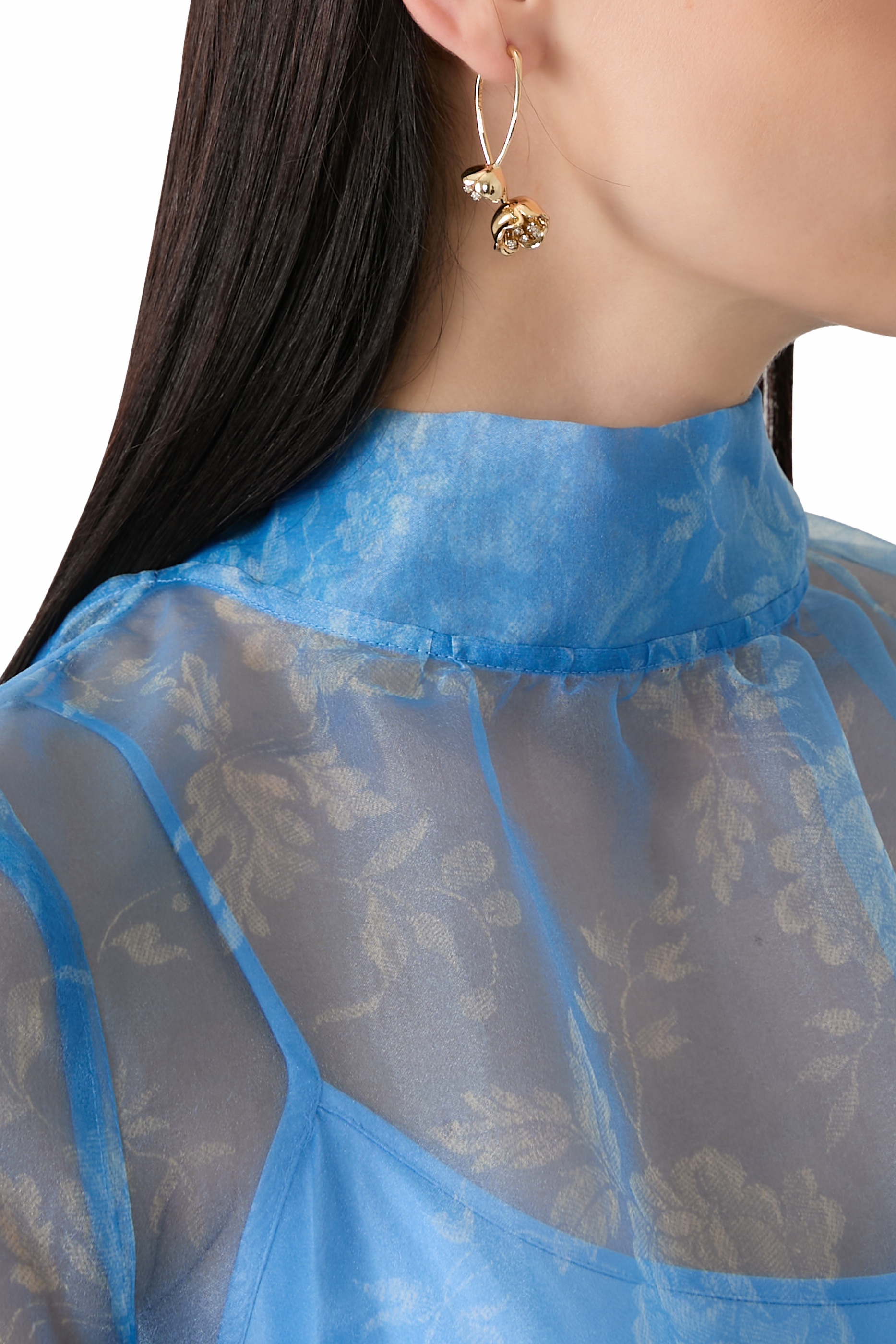 Floral Drop Earrings