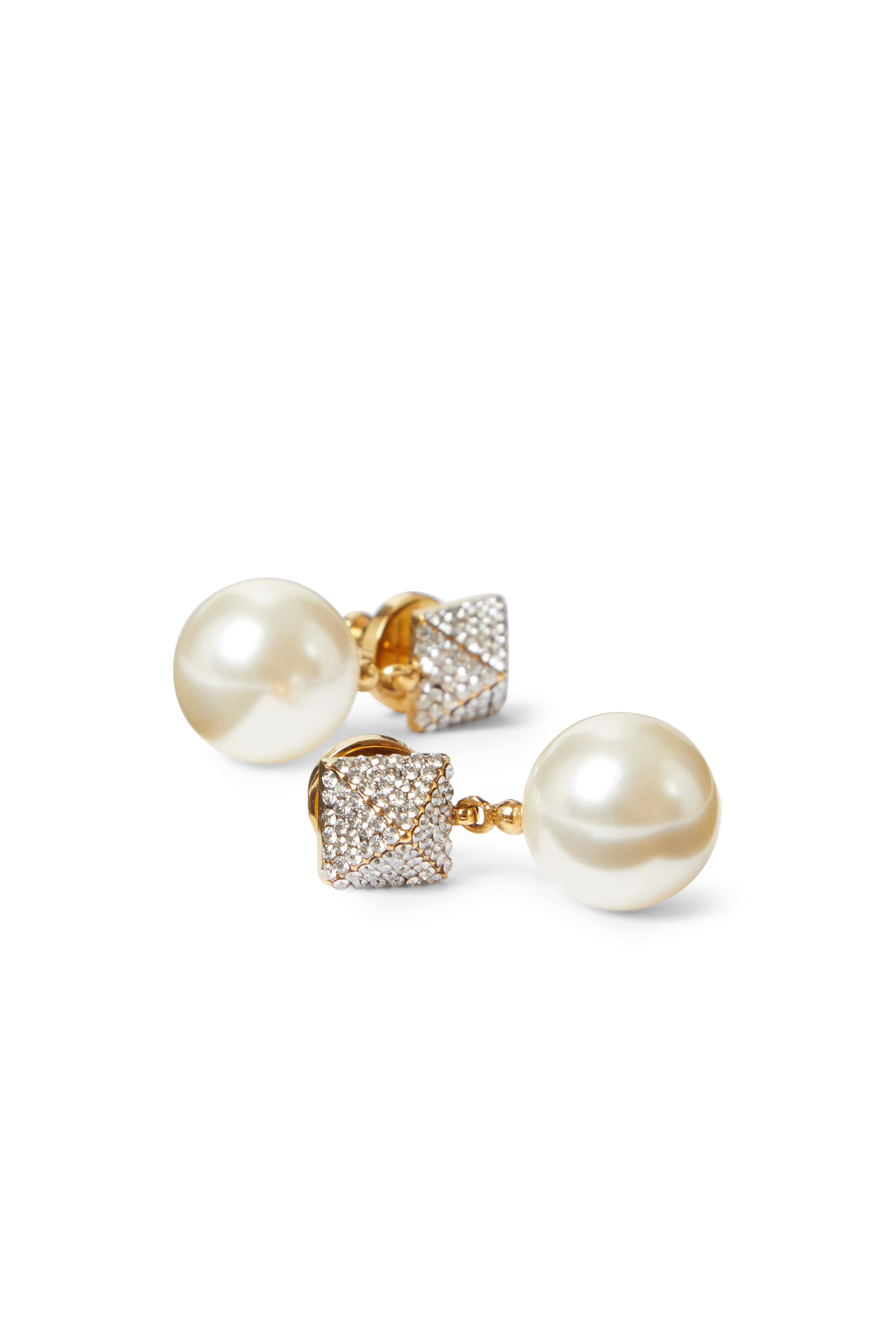  Pearl and Swarovski&reg; Crystal Earrings