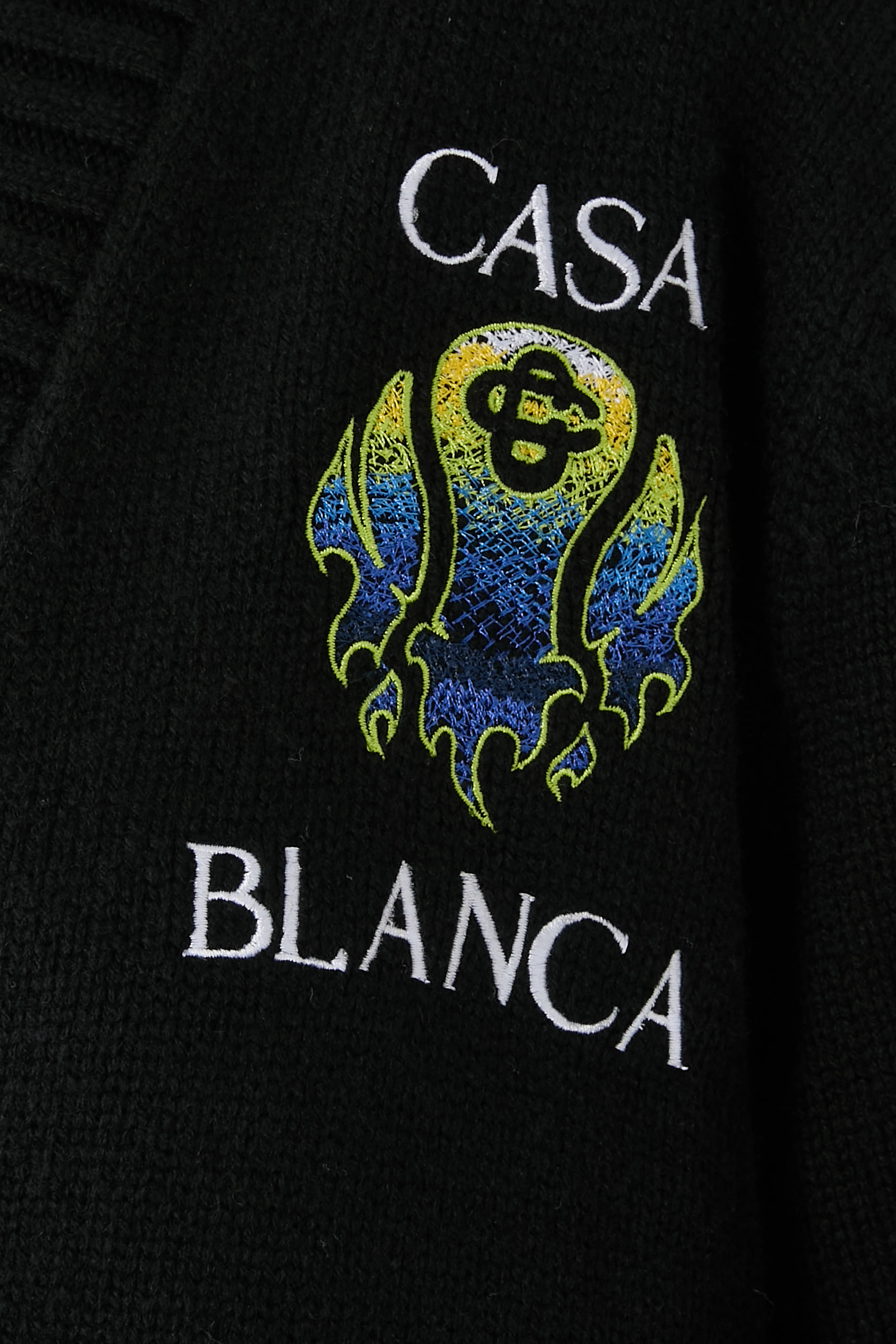 Flaming Tennis Ball Cardigan