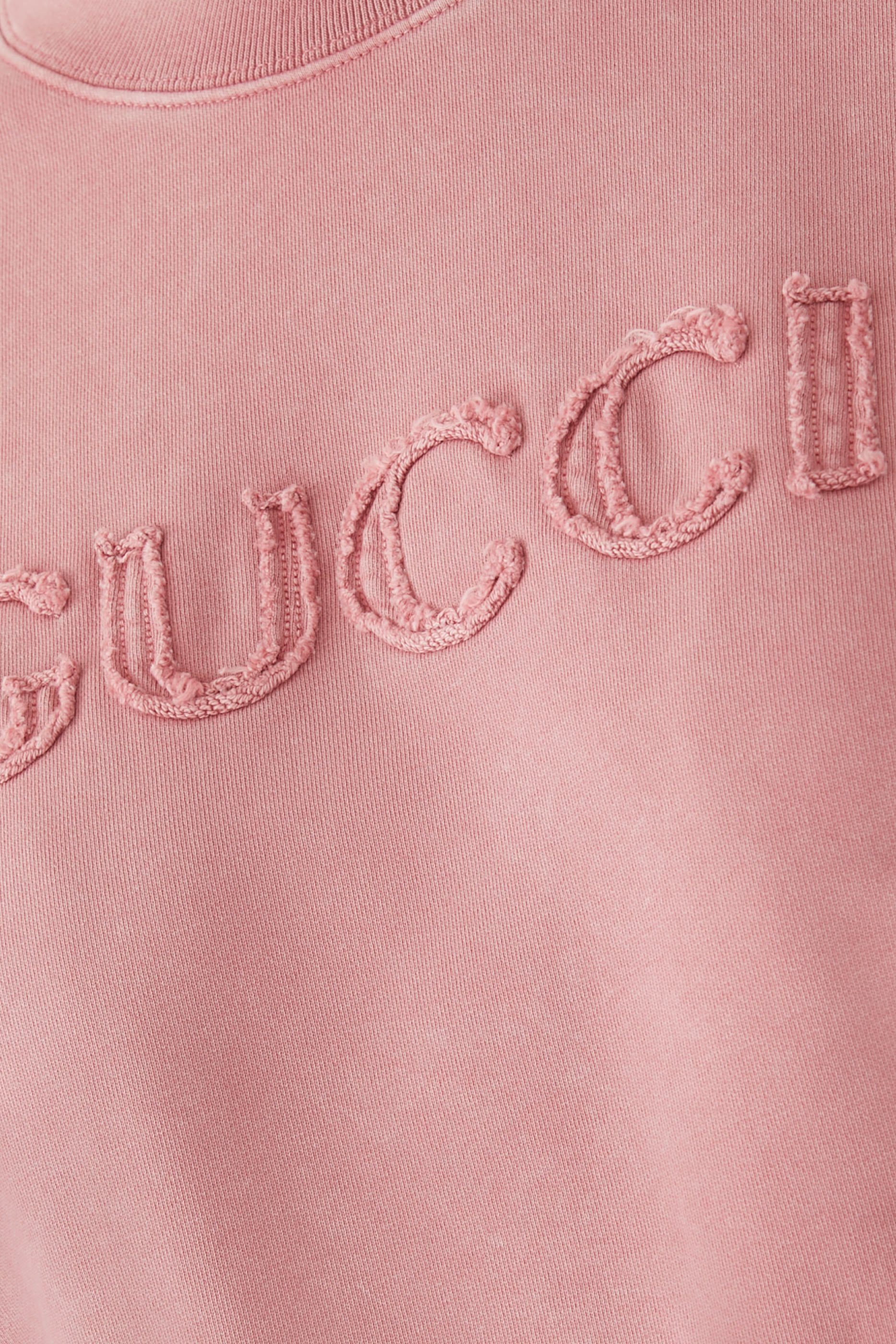 Embroidered Cotton Jersey Sweatshirt