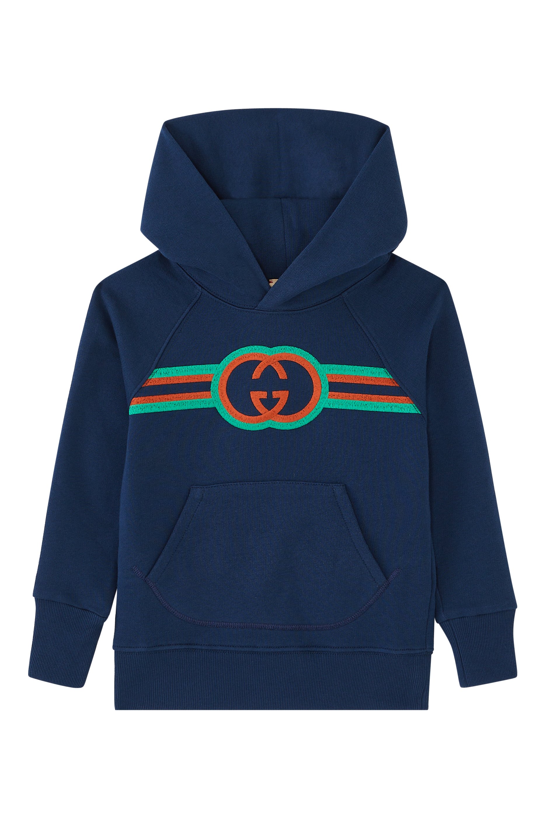 Kids Logo Embroidered Hoodie