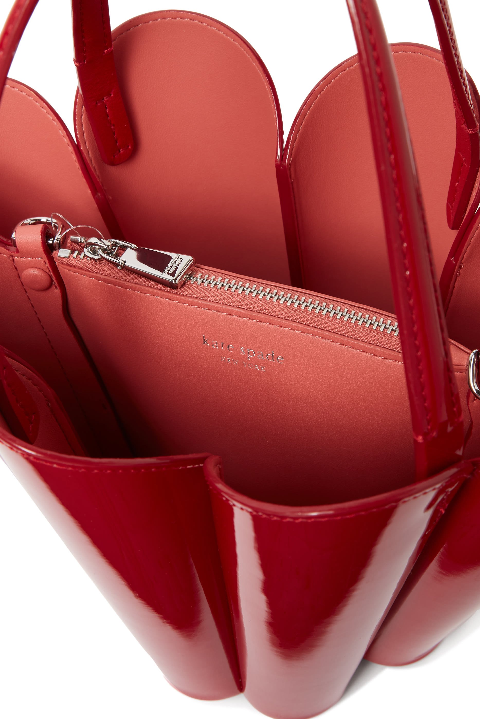 Patent Spade Flower Bucket Bag