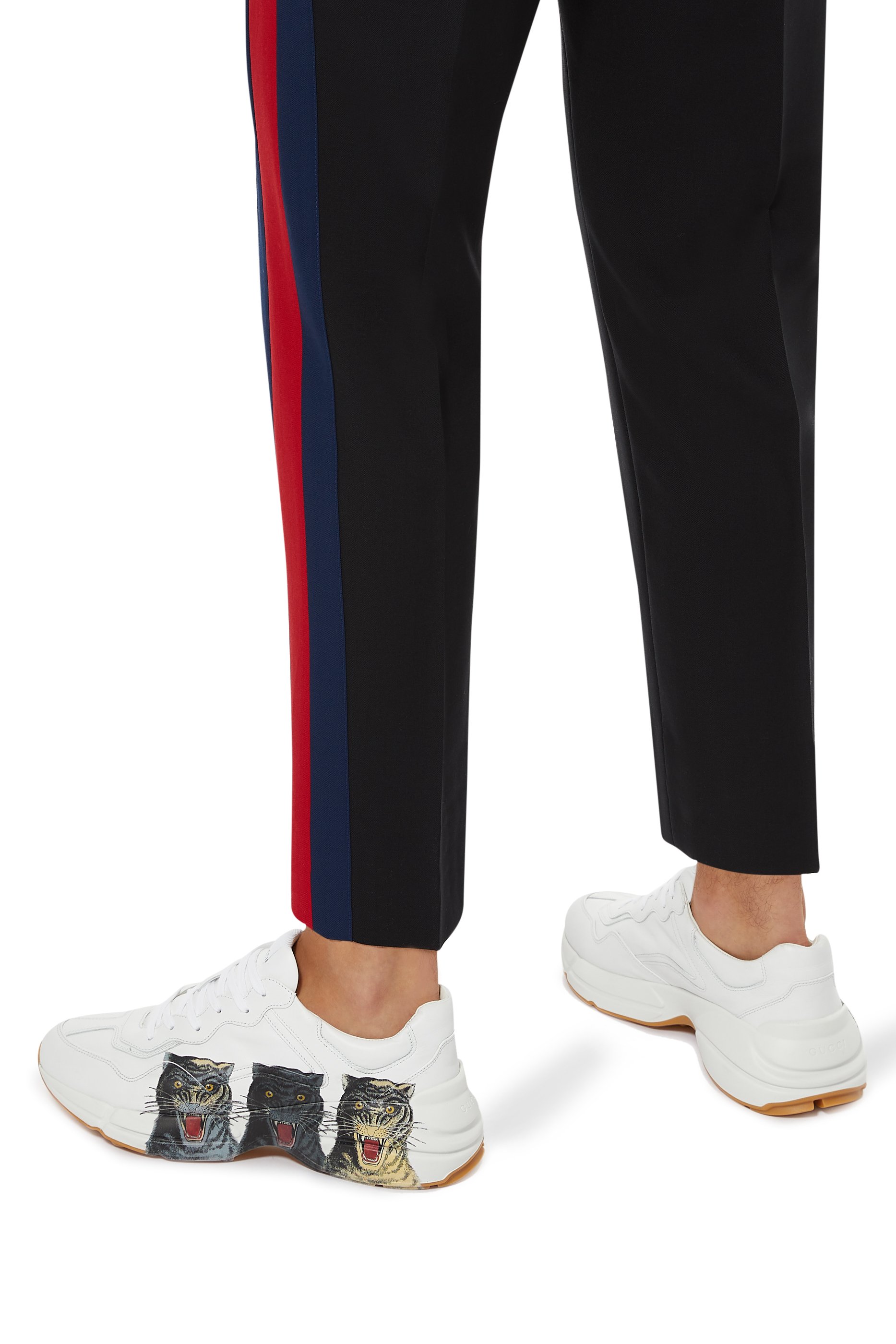 Rhyton Tiger Print Sneakers