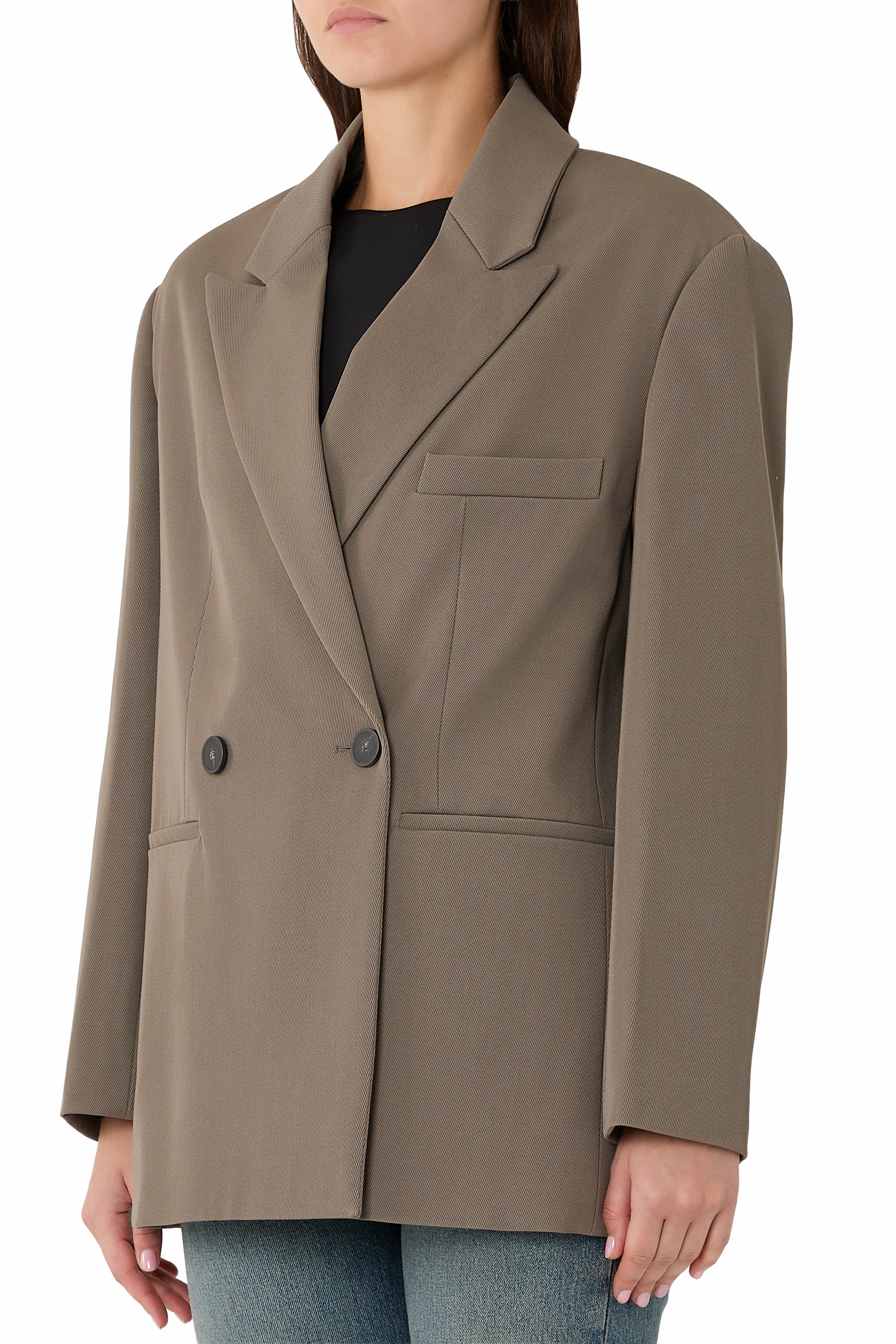 Double-Breasted Blazer