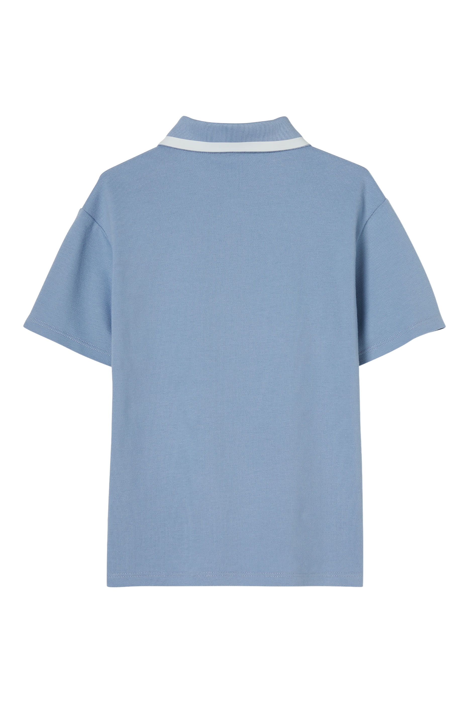 Logo Printed Cotton Polo Shirt