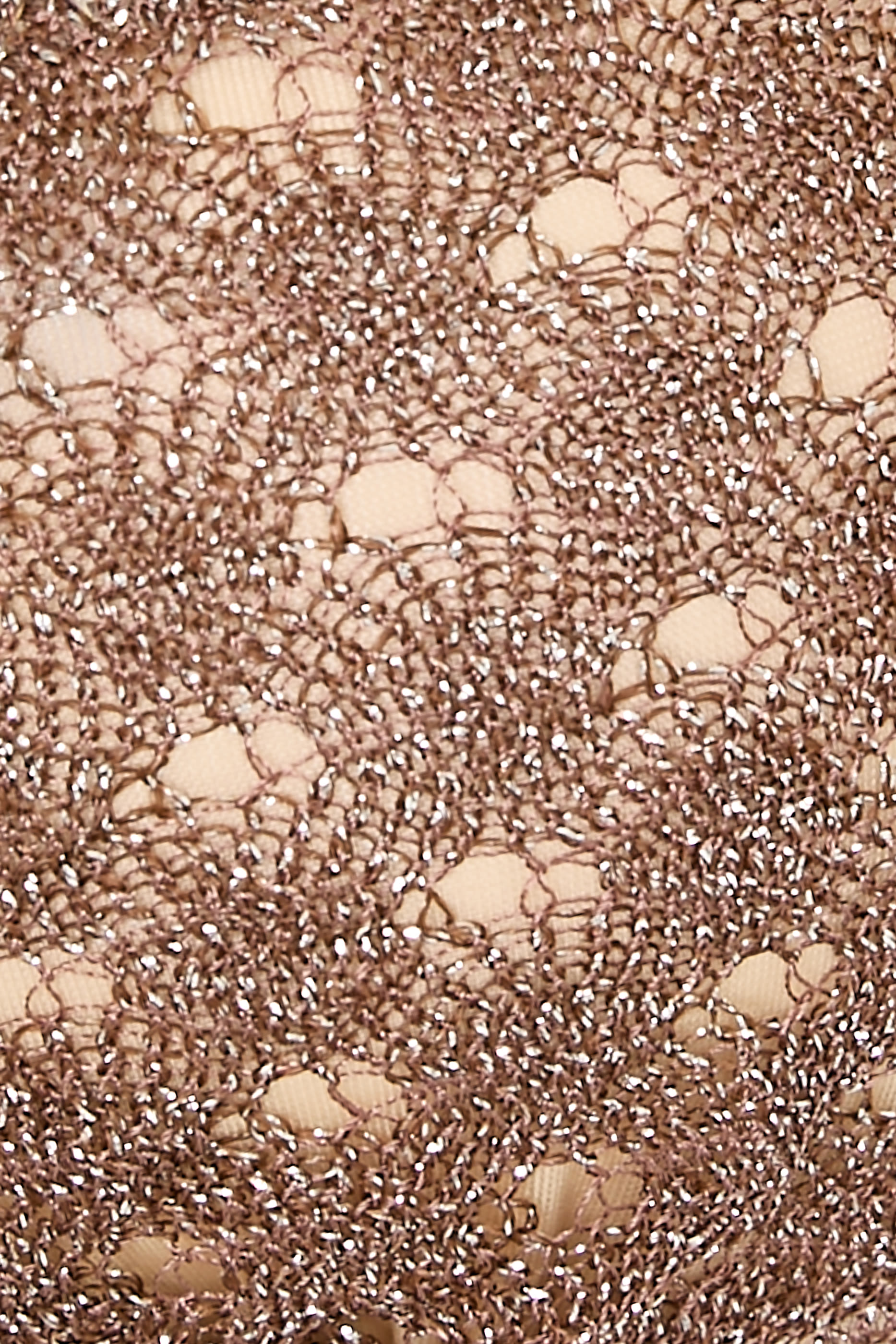 Balconette Lam&eacute; Bikini Set