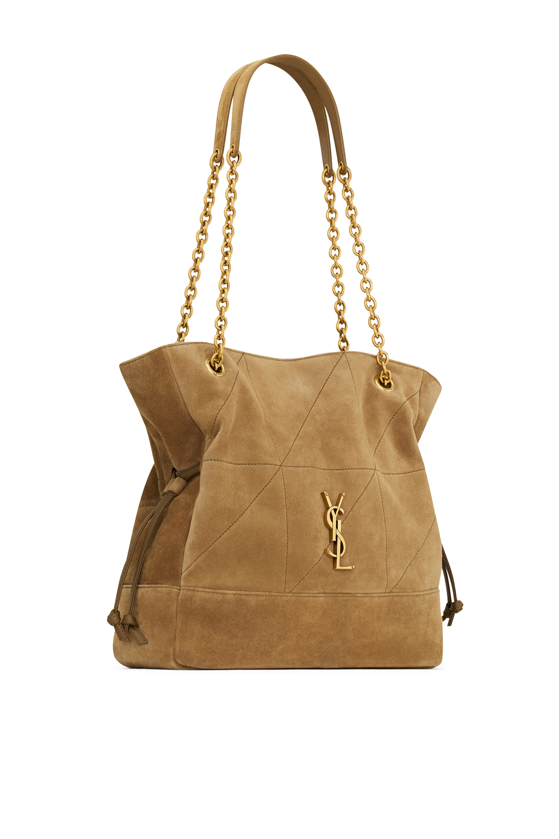  Small Jamie Shopping Bag in Suede
