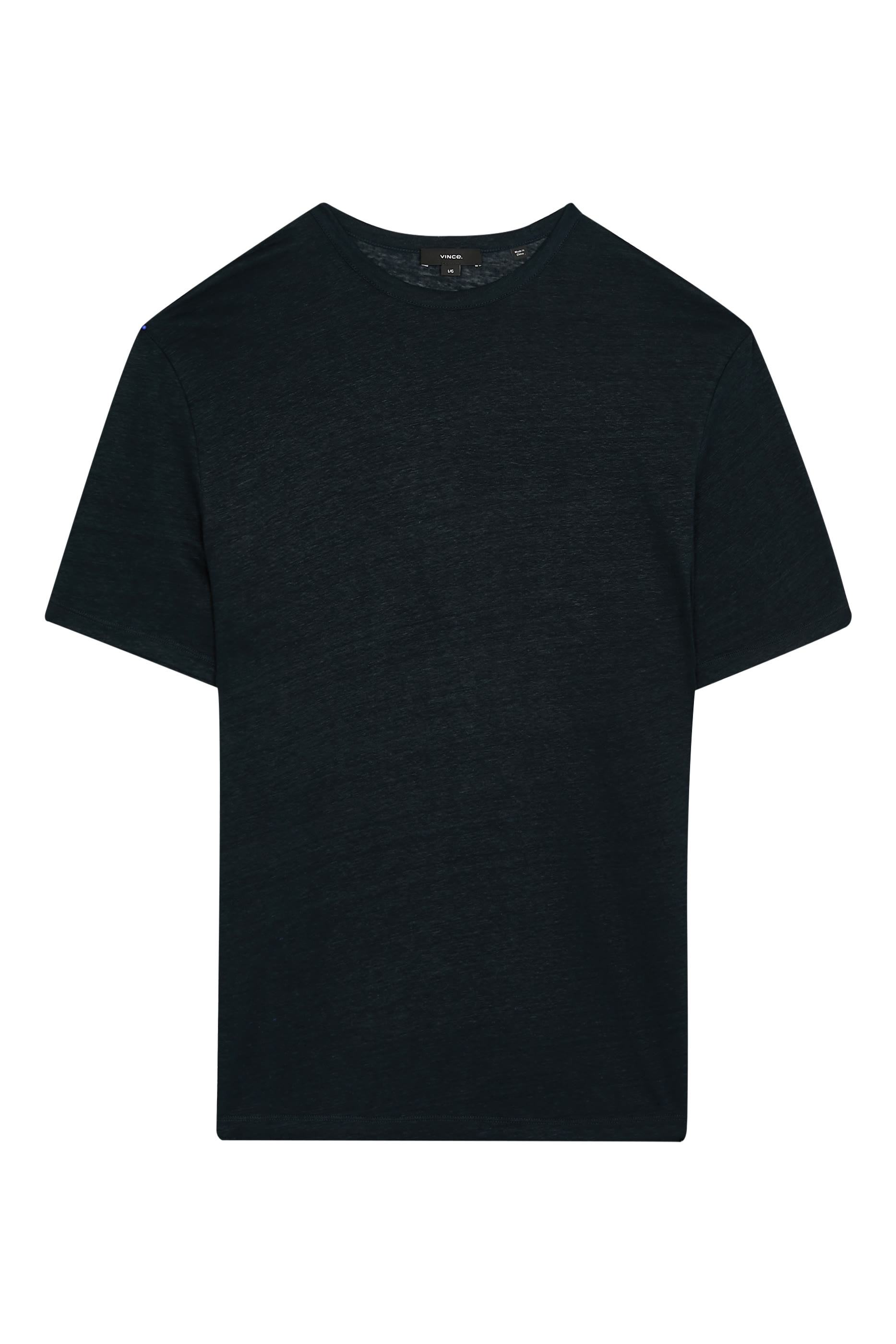 Linen Crew Neck T-Shirt