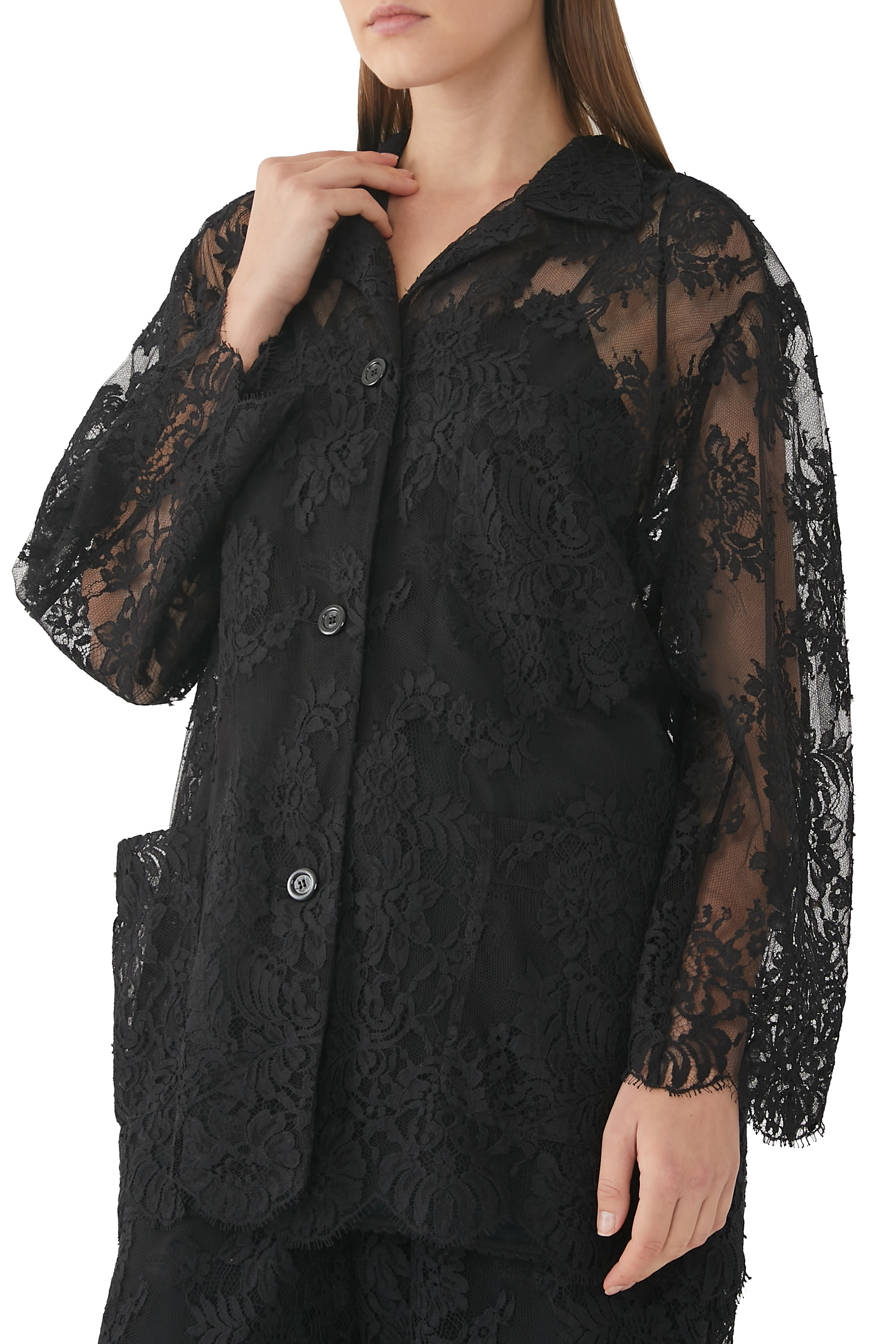 Floral Lace Shirt