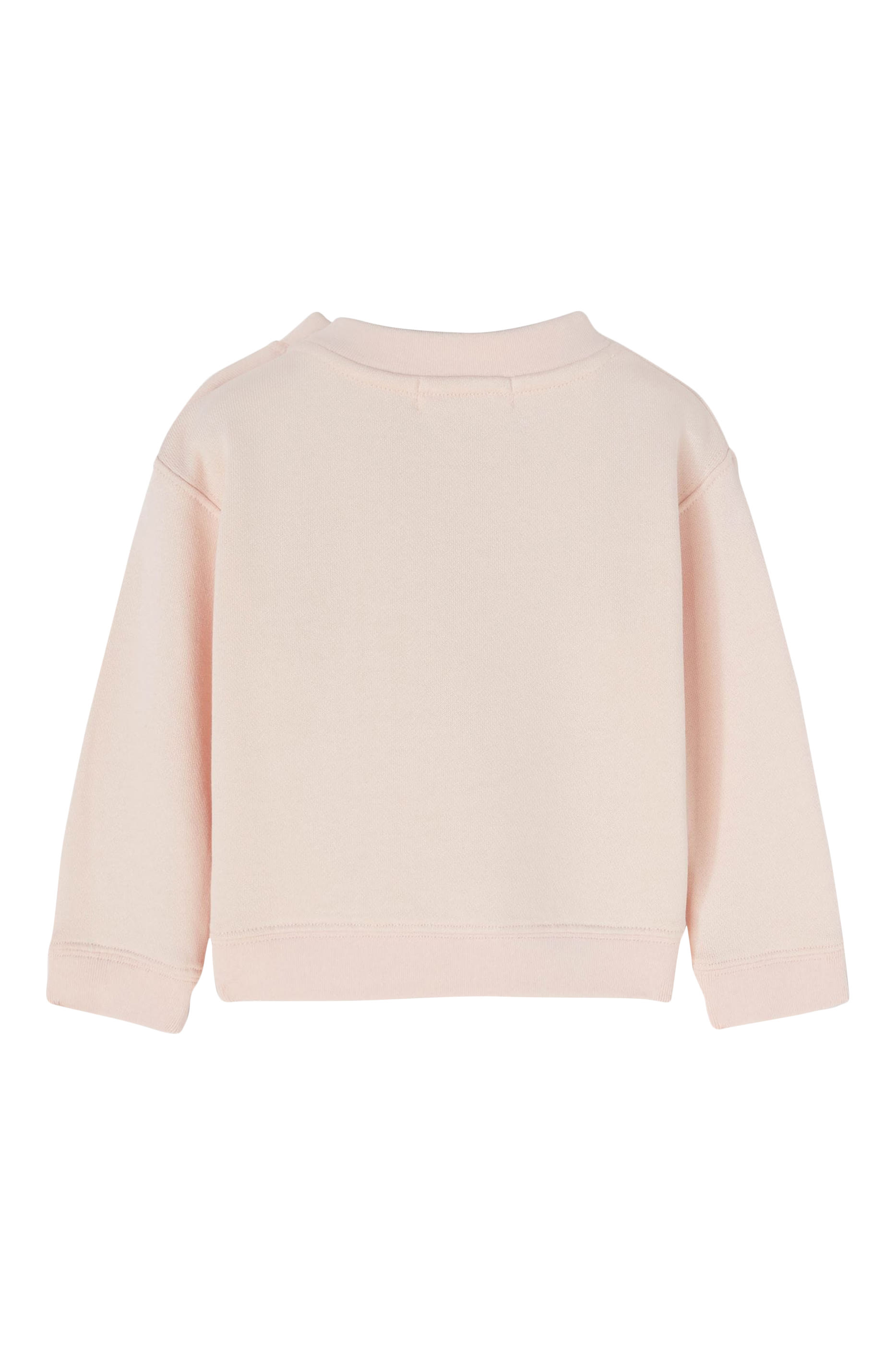 Kids Curved Logo Crewneck Sweatshirt