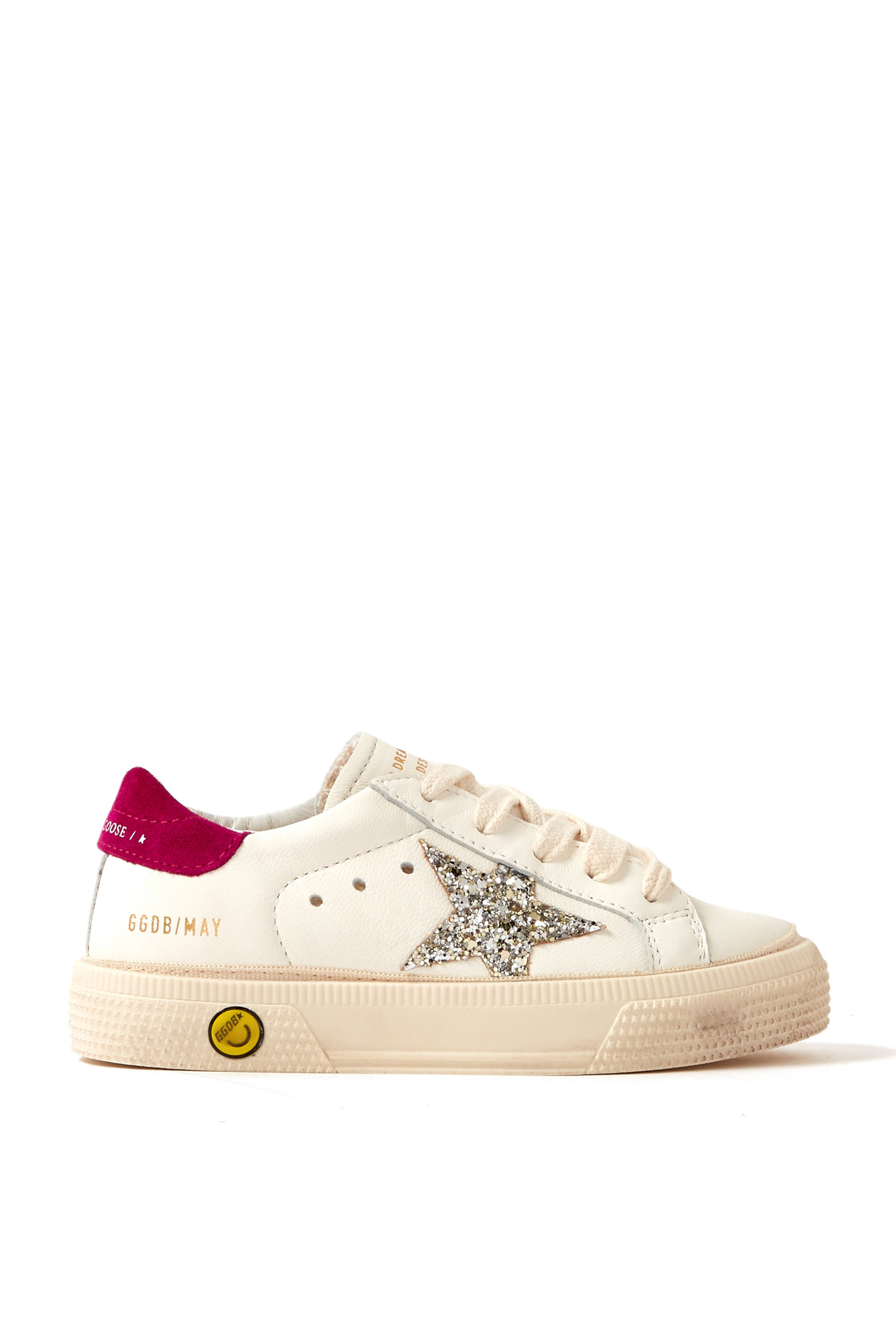 Kids May Glitter-Embellished Sneakers