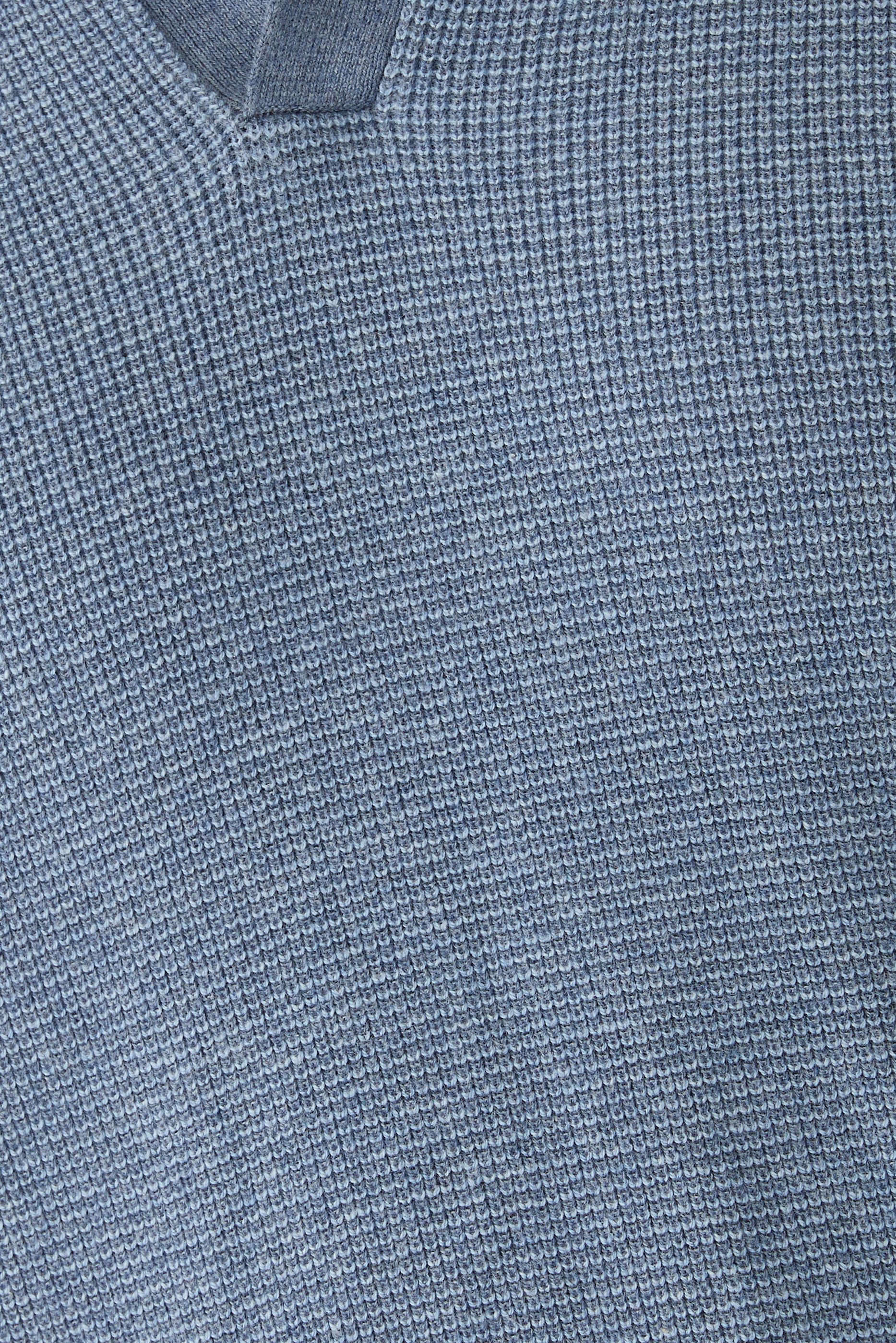 Colorblocked Feed-Stripe Cotton-Cashmere Sweater